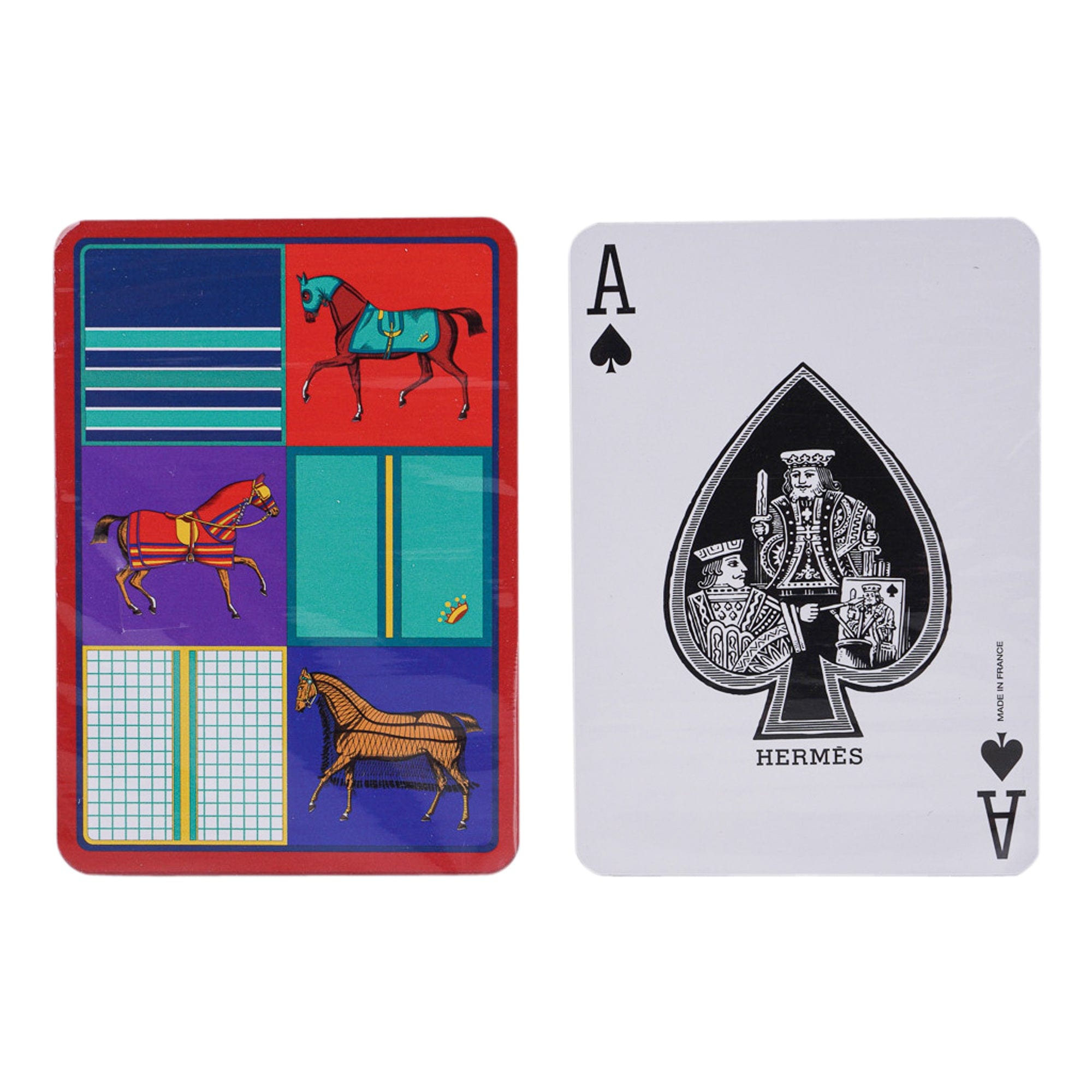 hermes playing cards