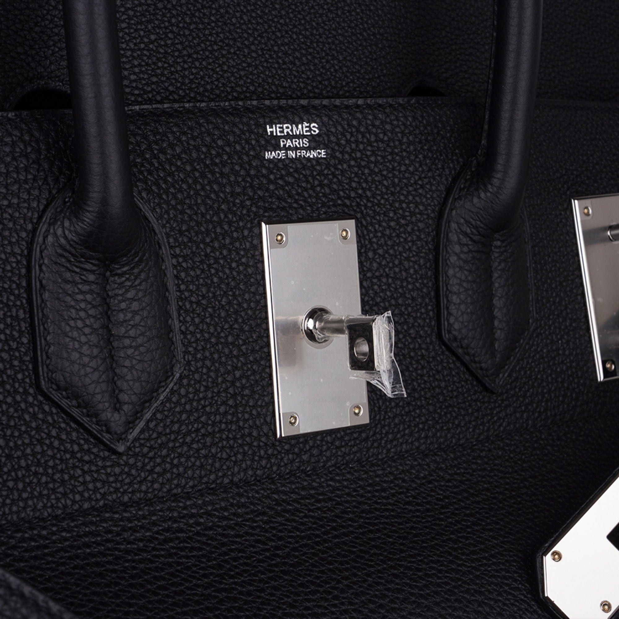 Birkin 50 leather handbag Hermès Black in Leather - 27969009
