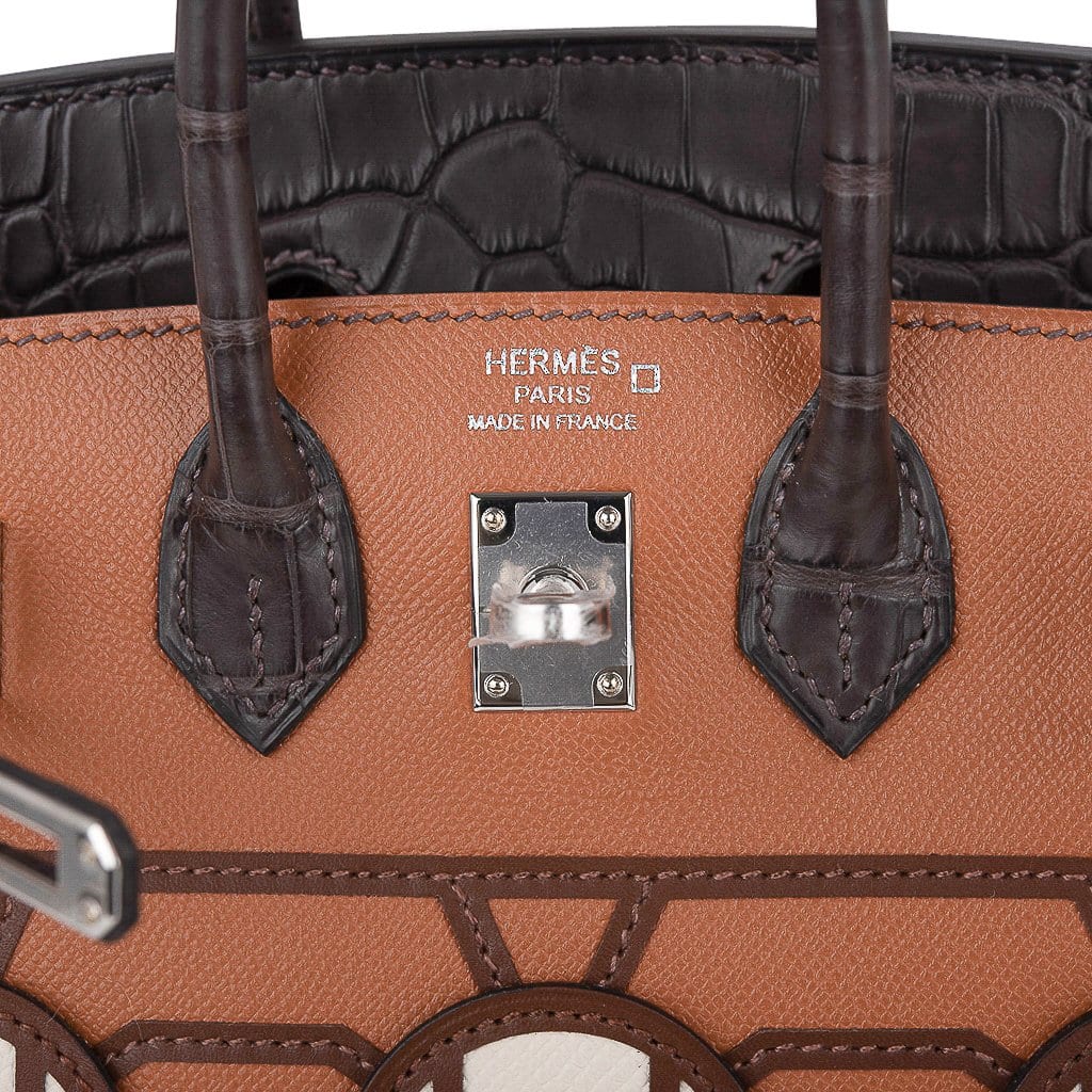 Hermès 25cm Birkin Sellier Mauve Pale Palladium Hardware – Privé Porter
