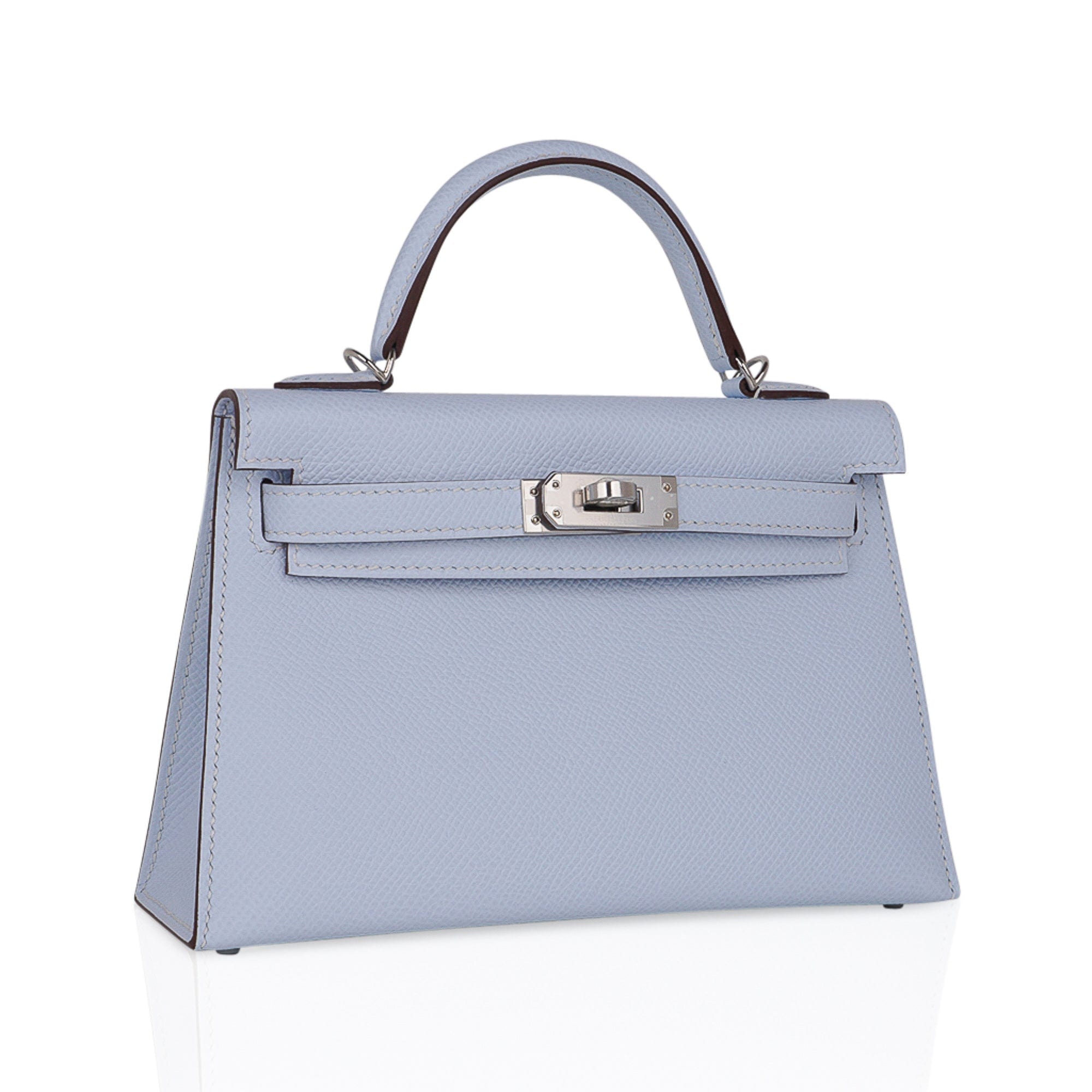 Hermès Blue Brume Chèvre Mini Kelly 20 Gold Hardware, 2022 Available For  Immediate Sale At Sotheby's