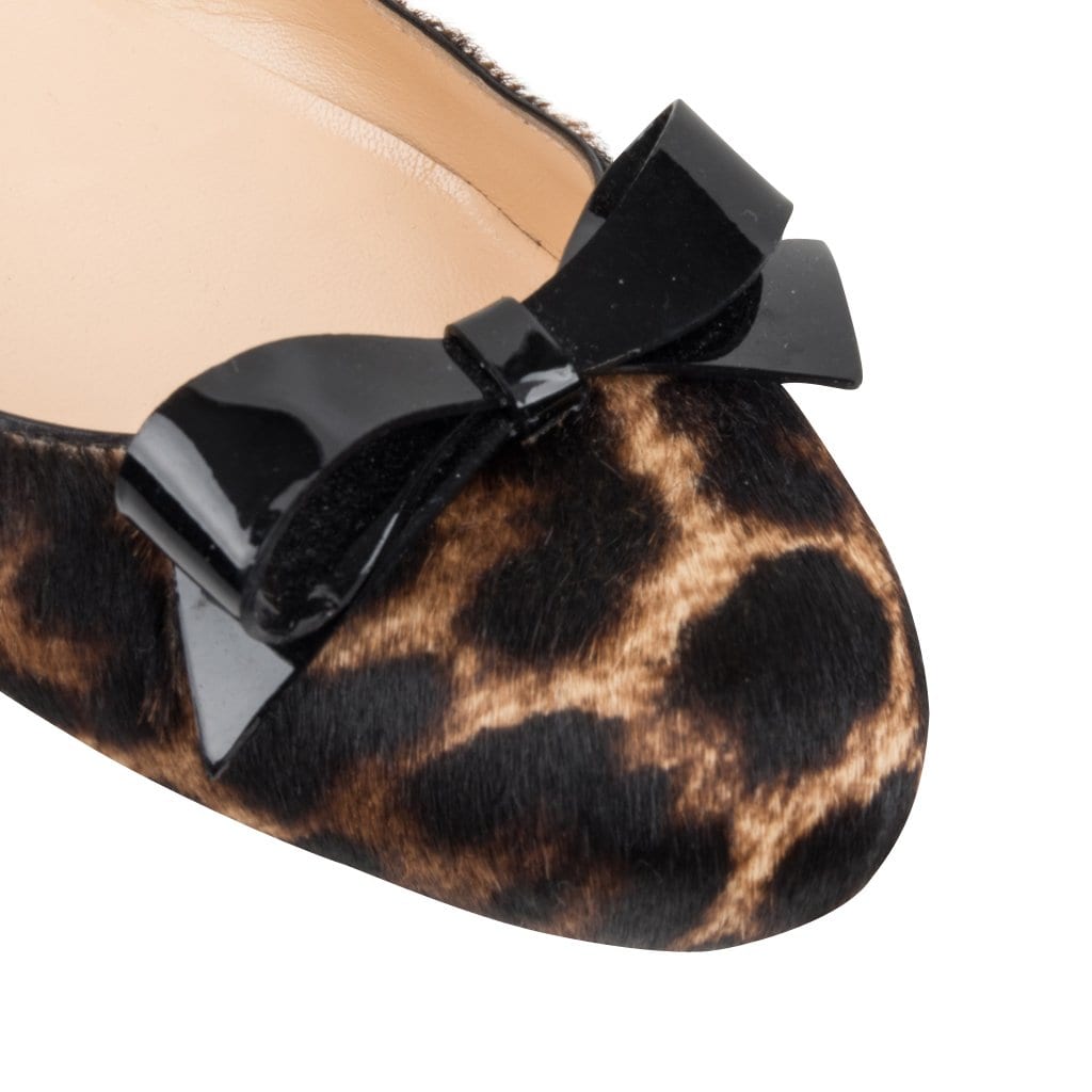 Christian Louboutin Shoe Ballet Flat Leopard Print 39 / 9 – Mightychic