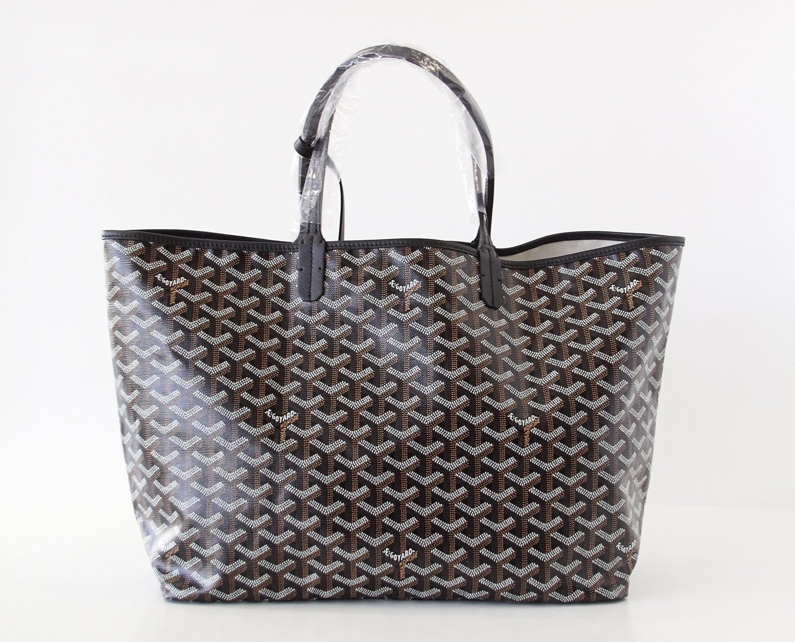 Goyard St. Louis PM Tote Bag in Black, Luxury, Bags & Wallets on