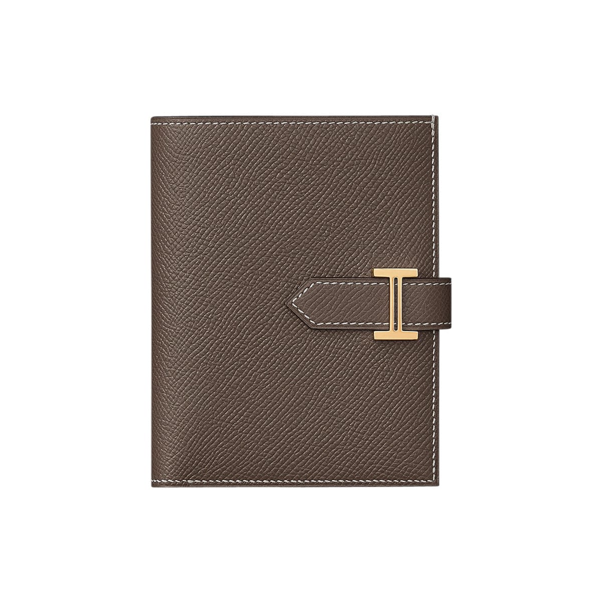 Hermes Epsom Bearn Compact Wallet Gold