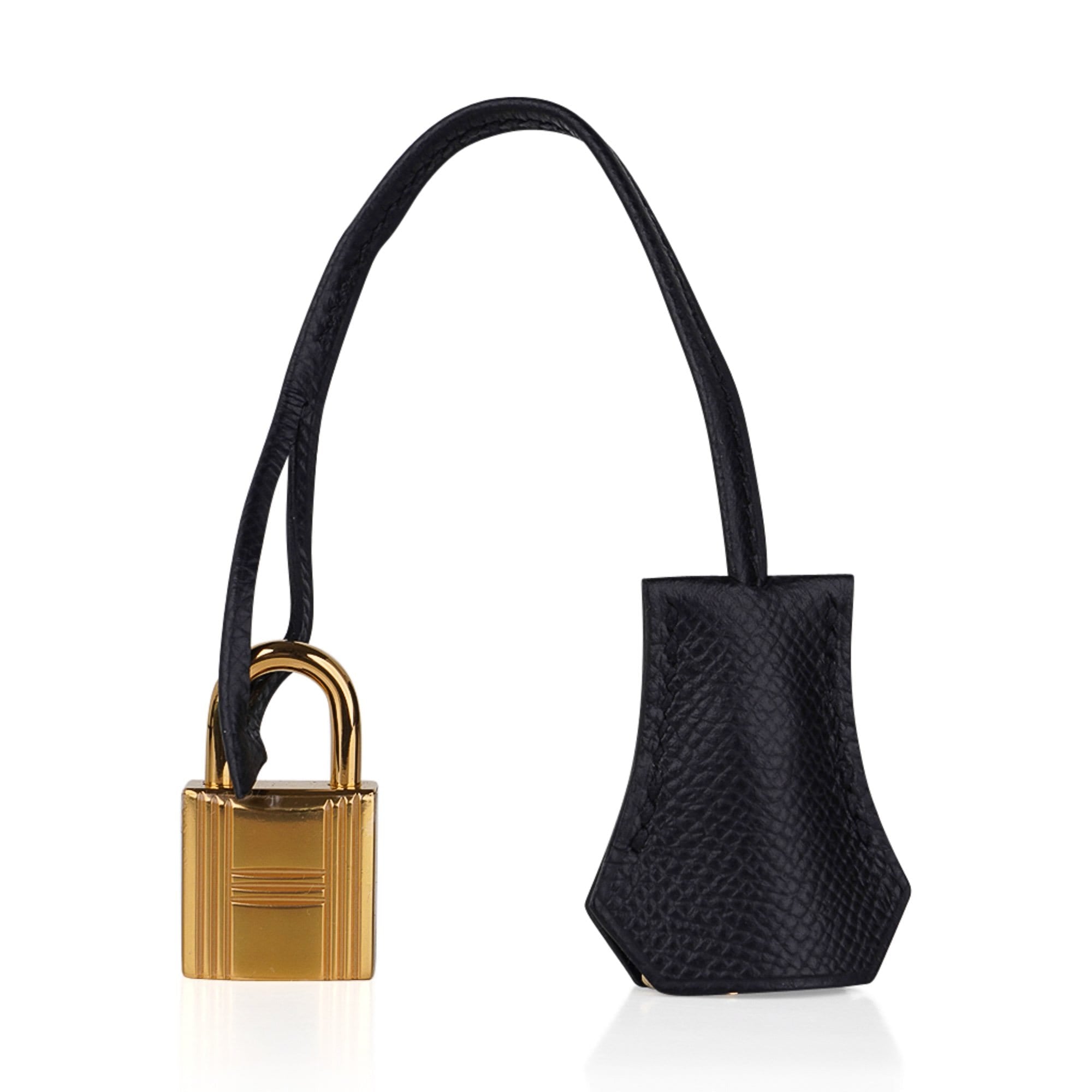 Hermès Birkin 25 Black Epsom With Gold Hardware - AG Concierge Fzco