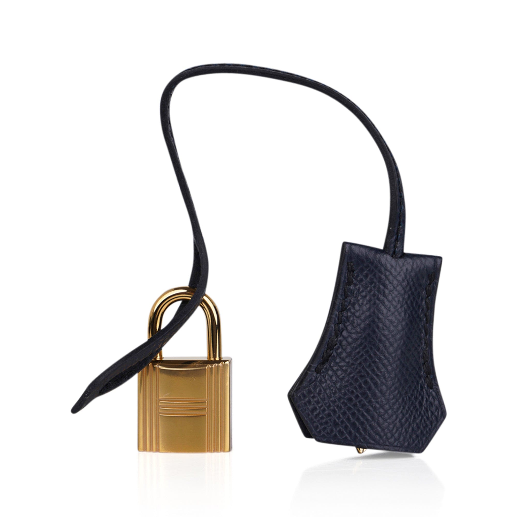 Hermès Birkin 25cm Veau Epsom Contour Bleu Indigo 76 Gold Hardware