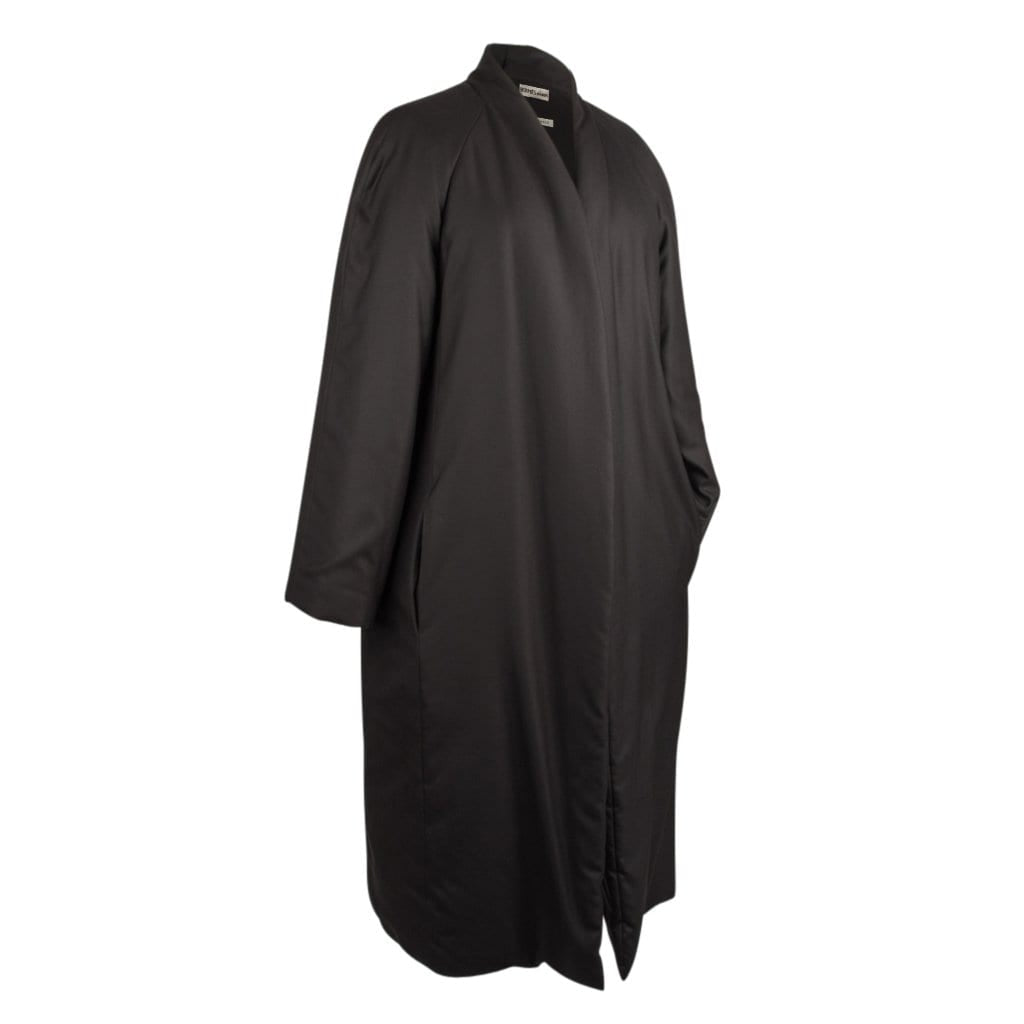 COAT LOUIS VUITTON CAPE L 42 IN CASHMERE BLACK CASHMERE COAT CLOAK