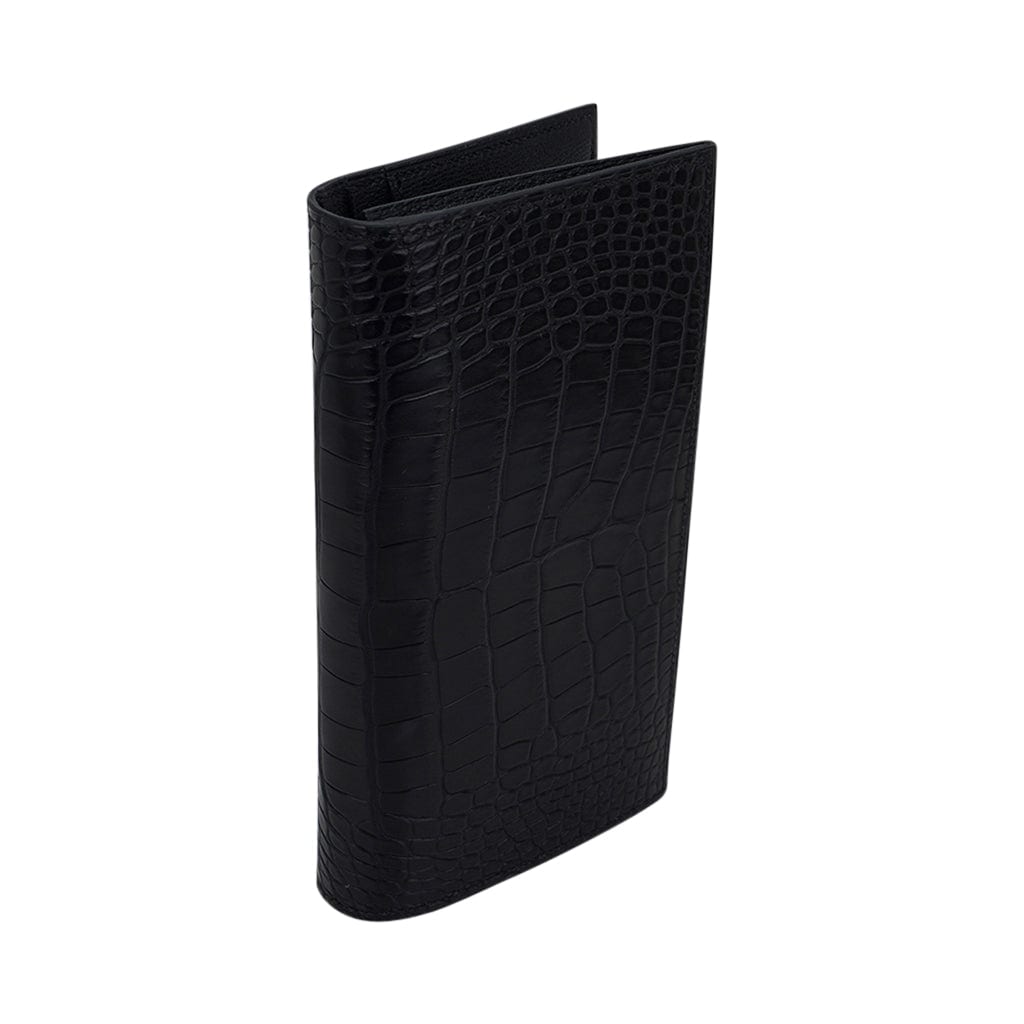 Brazza Wallet Crocodilien Mat - Wallets and Small Leather Goods