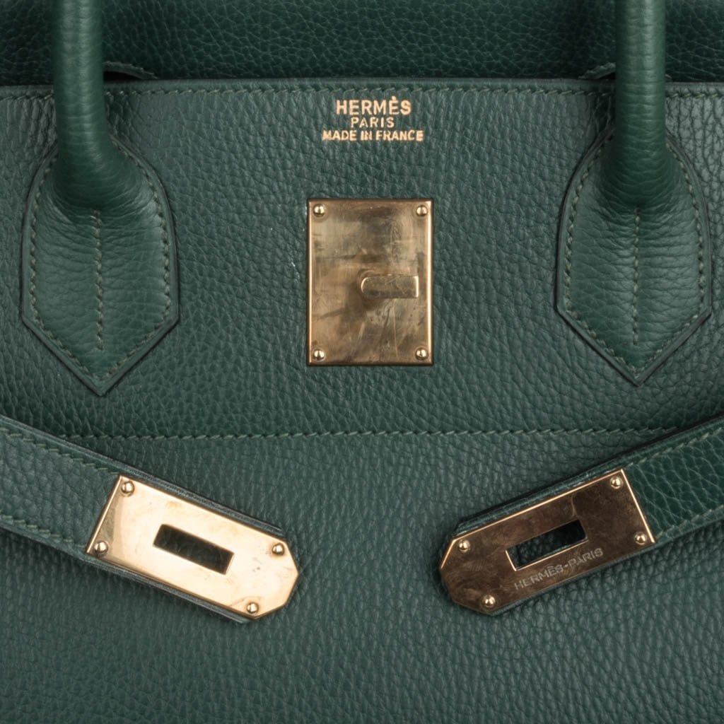 Hermès Natural Ardennes Leather HAC 45 cm Bag