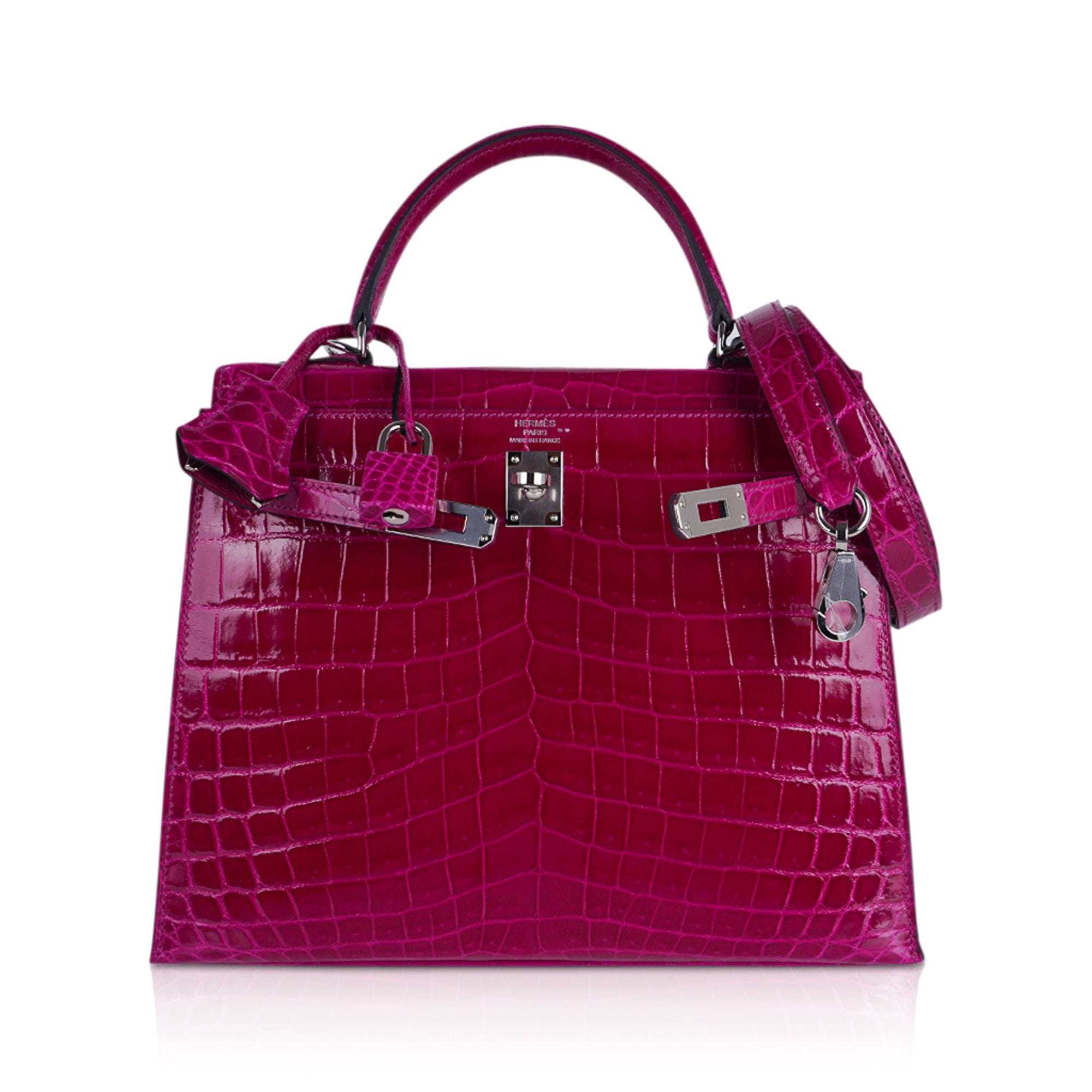 HERMES KELLY PURPLE - Luxury Bags