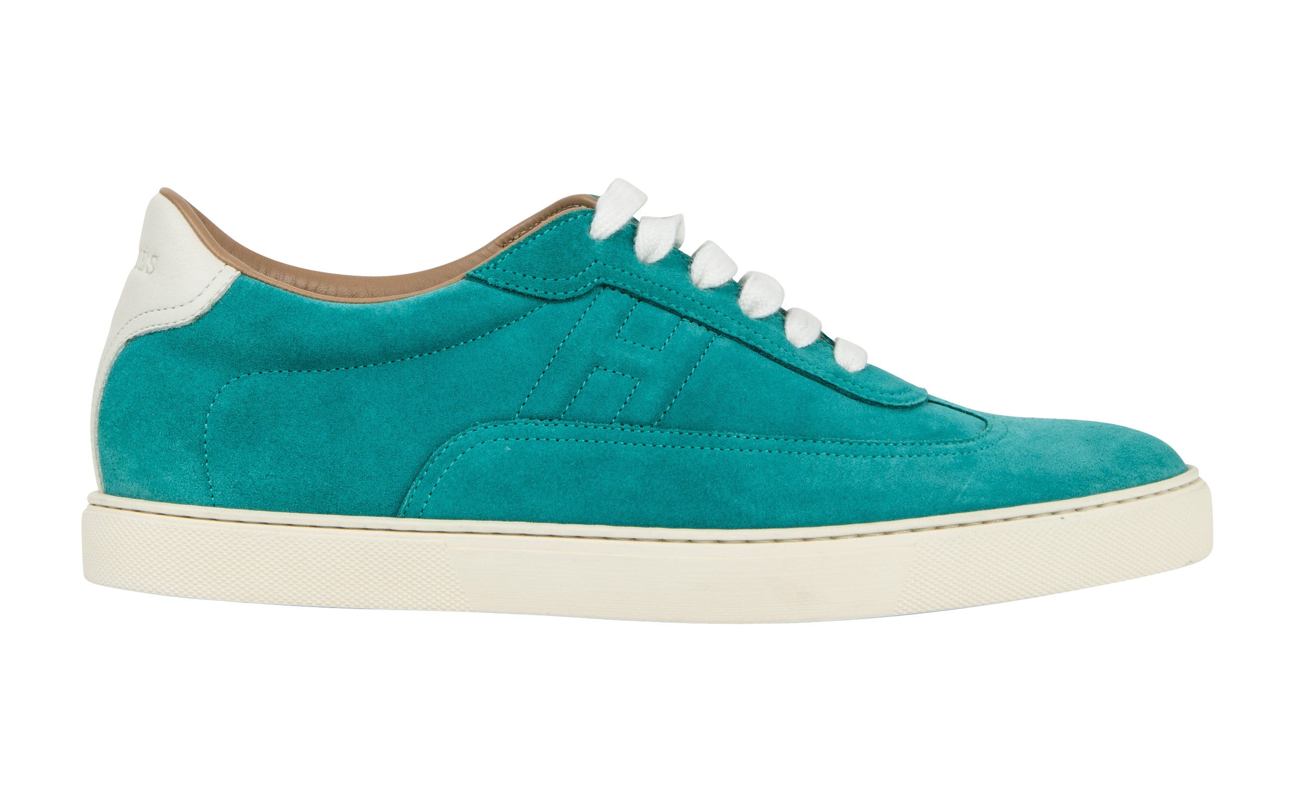 Men's blue suede leather low Sneakers