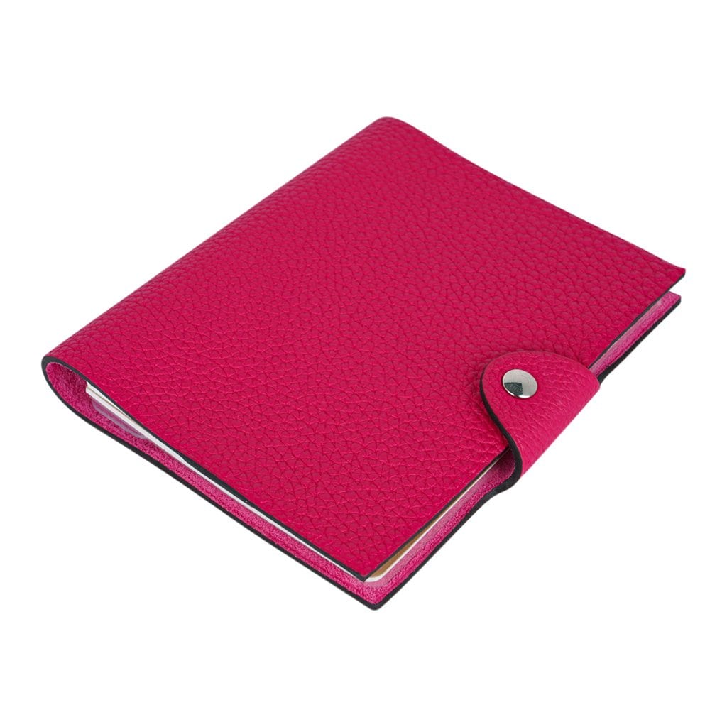Hermes Rose Sakura Vision Passport / Agenda Notebook Cover (no refill) -  MAISON de LUXE