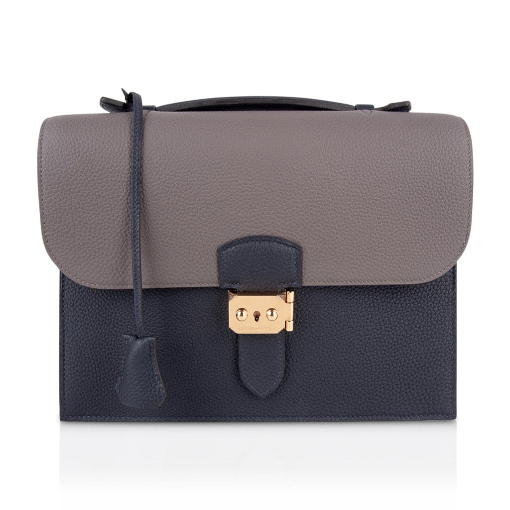 Hermès Sac A Depeche 38 Briefcase Hand Bag Togo - Farfetch