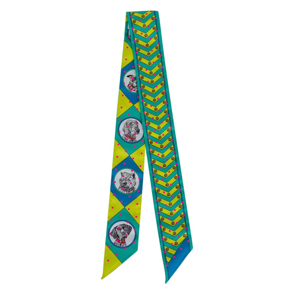 Hermes colliers et chiens twilly Clearance