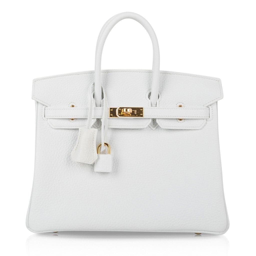 Hermès White 2023 Togo Birkin 25 | 25cm