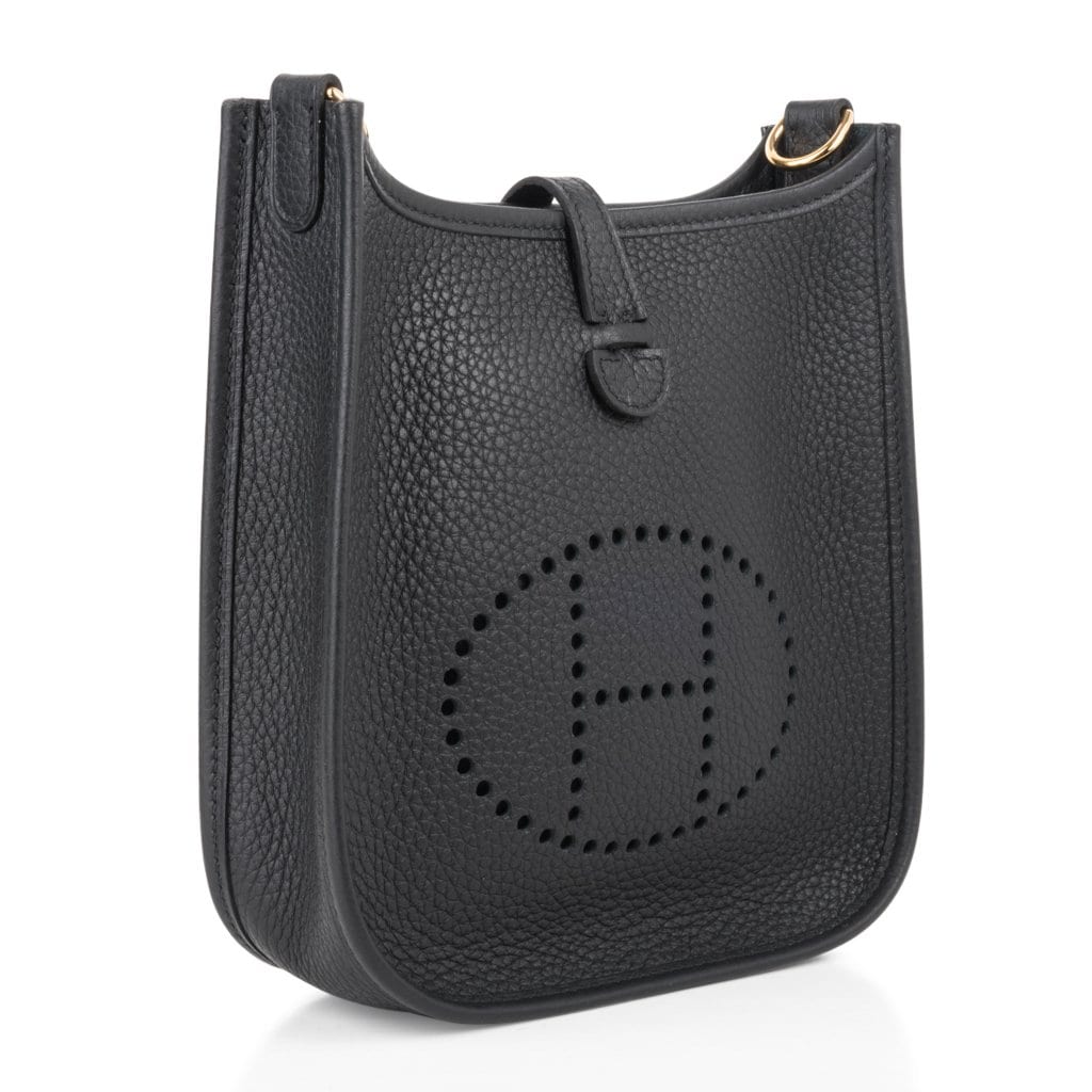 Hermes evelyne black gold hardware Clearance