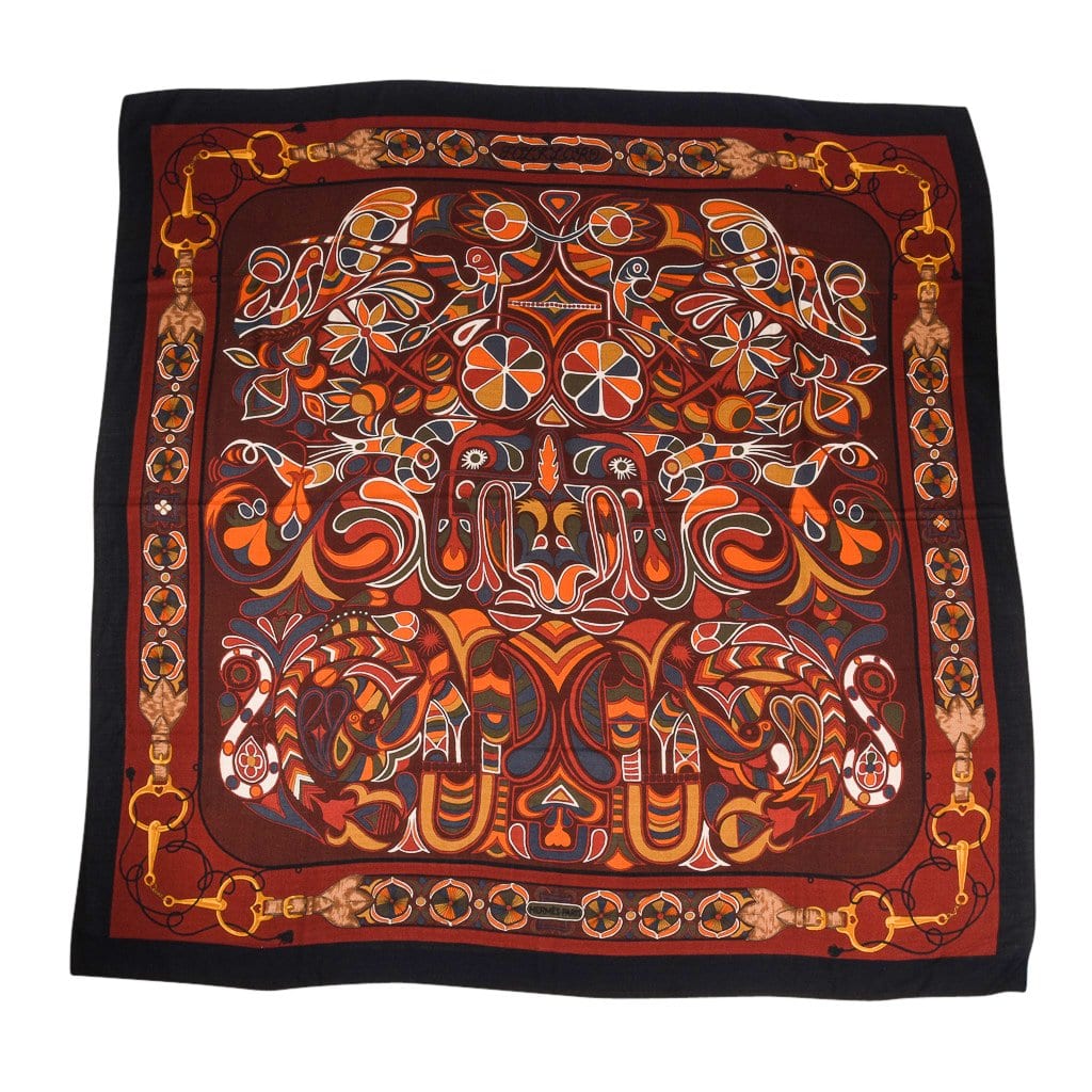 Hermes folklore scarf Clearance