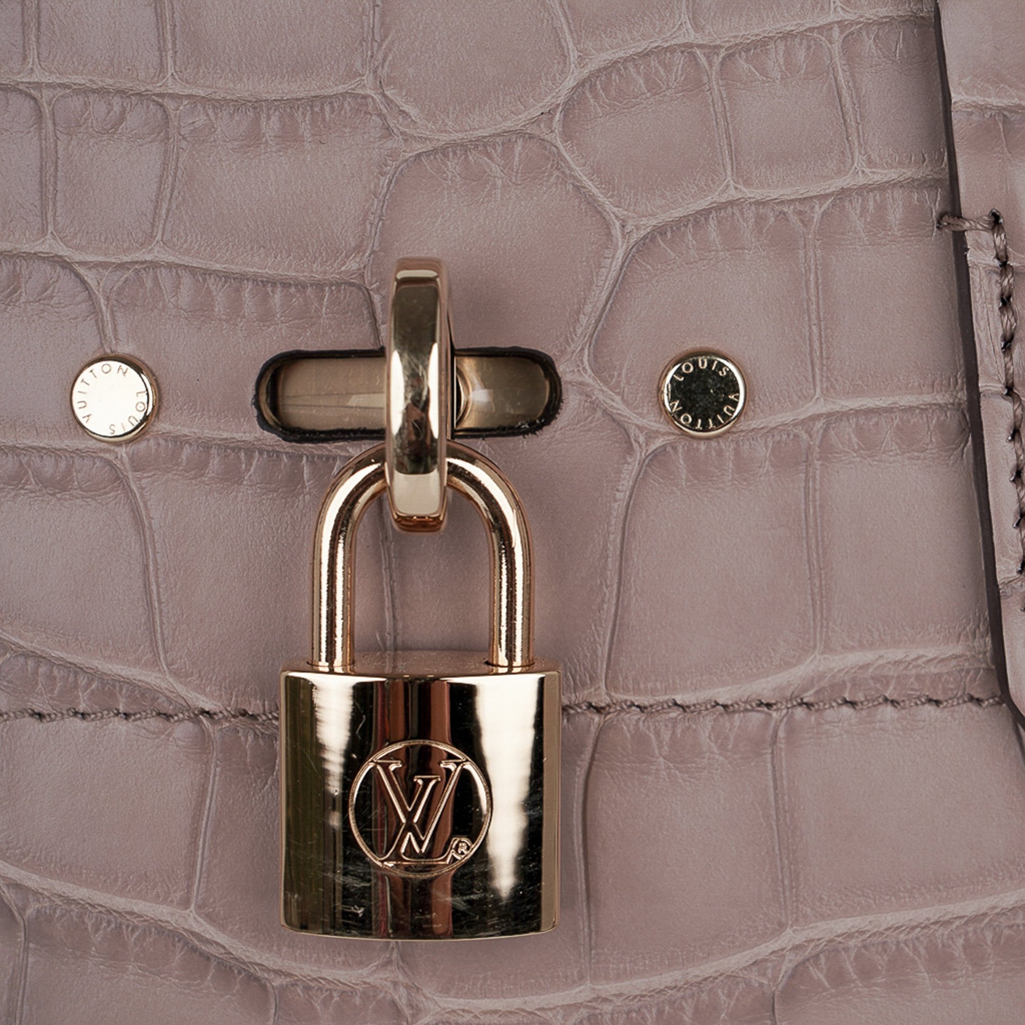 City Steamer Louis Vuitton Les extraordinaires Moka Embossed