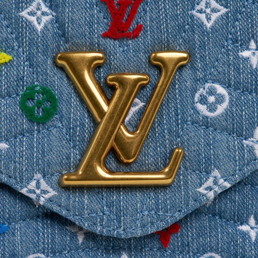 Louis Vuitton Bag Authentic Louis Vuitton Monogram Denim 