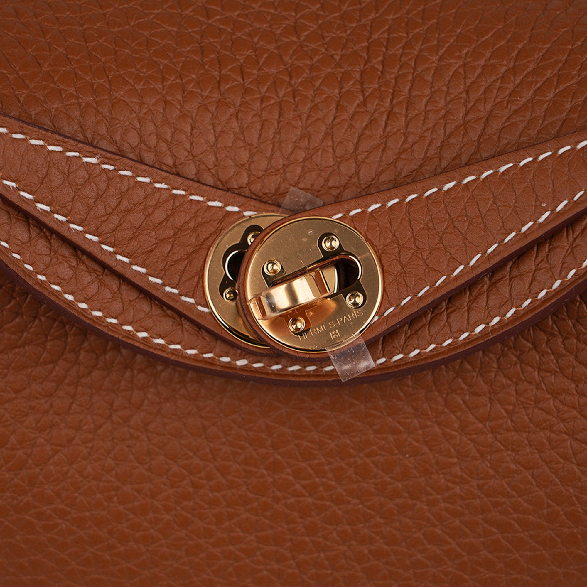 Hermes Lindy bag mini Rose texas Clemence leather Gold hardware