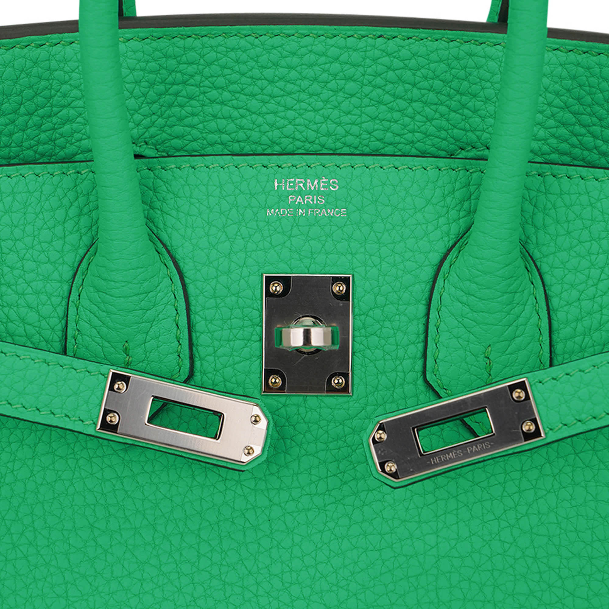 Hermes Birkin 35 Bag Vert Amande Togo Leather with Gold Hardware