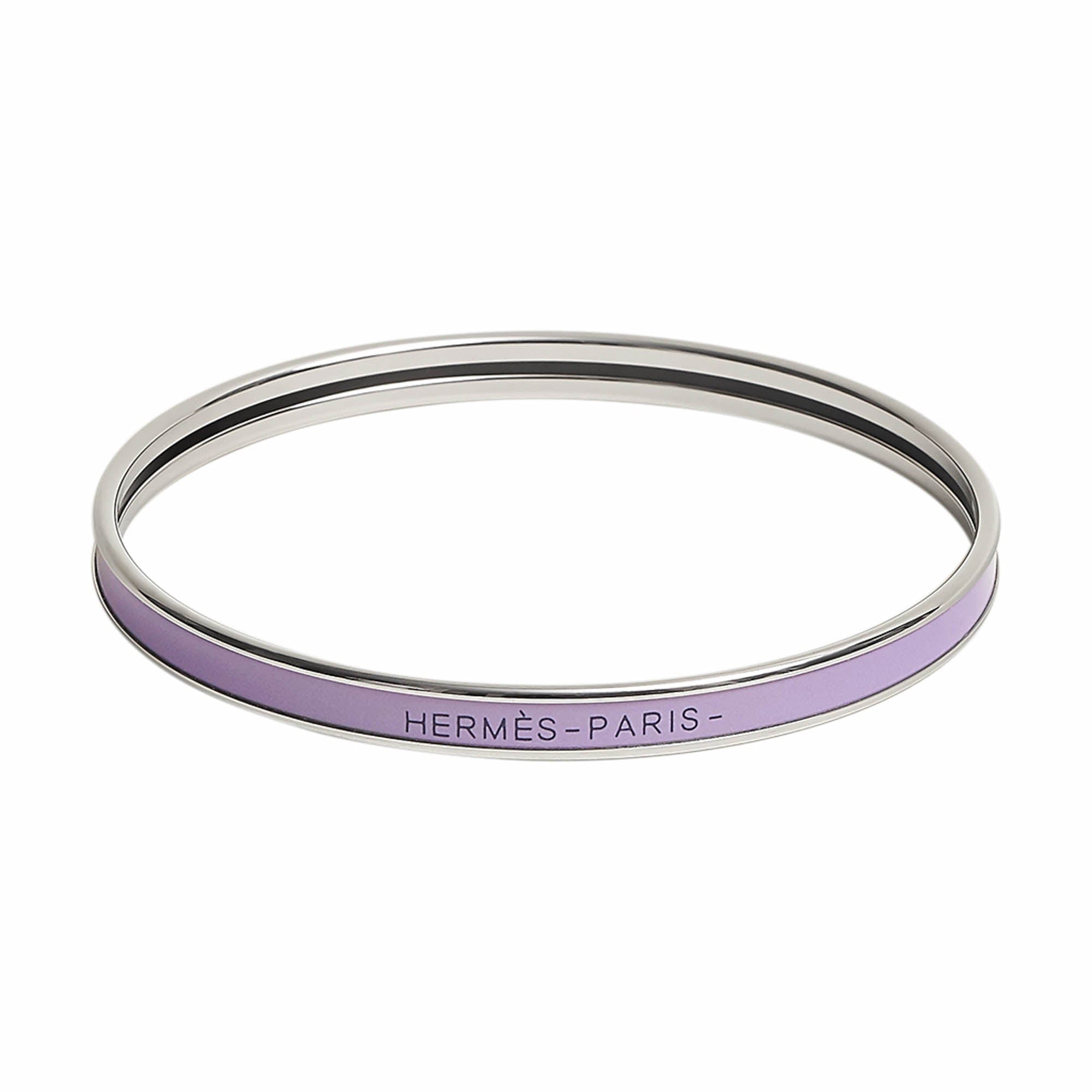 Hermes Uni Bangle Lilas Extra Narrow Bracelet 62