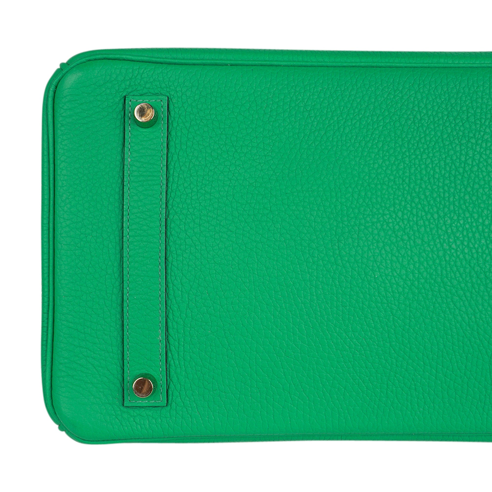 Hermès Togo Birkin 35 - Green Handle Bags, Handbags - HER507747