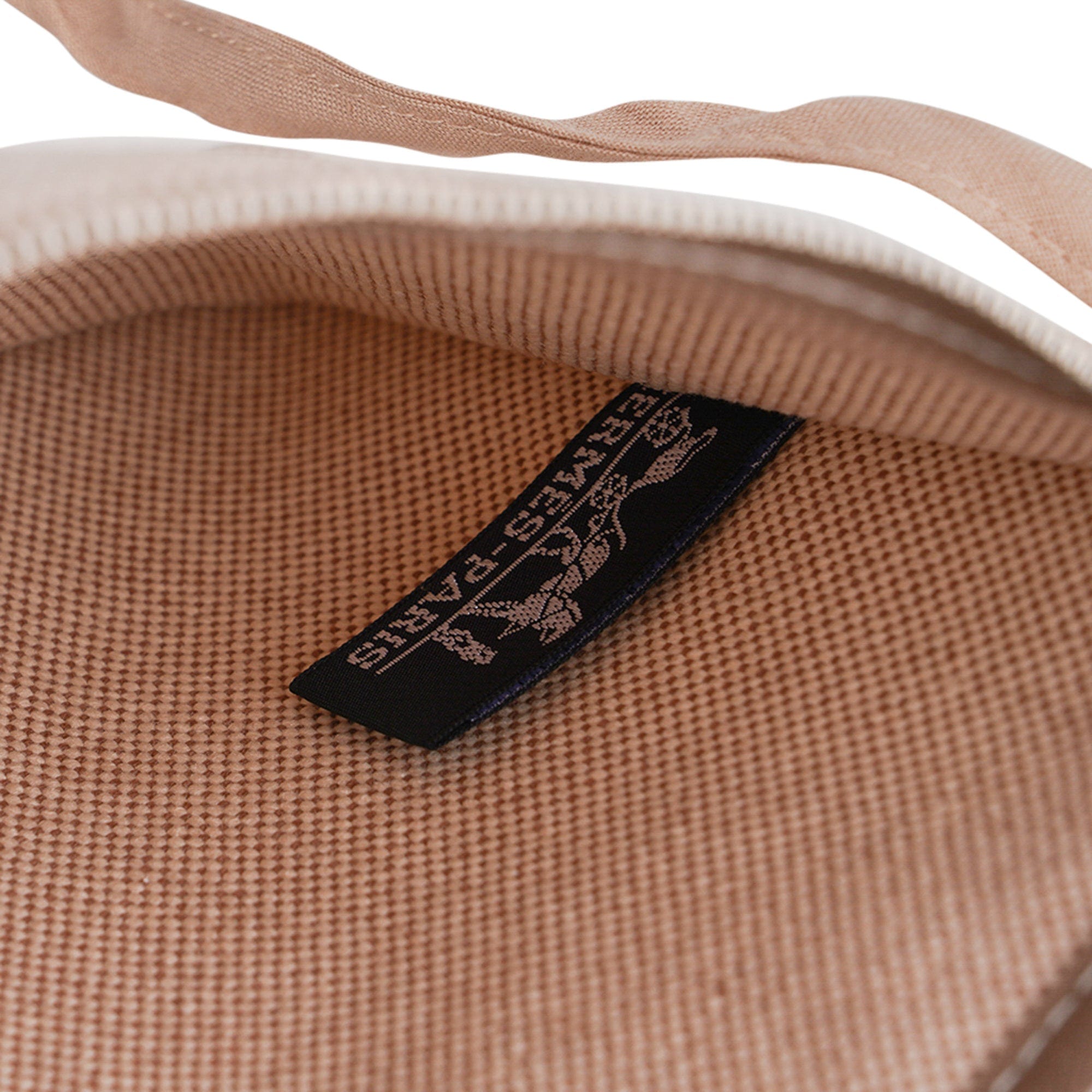 Hermes 35cm Vache Naturelle Leather & Denim Toile Jean Birkin Bag
