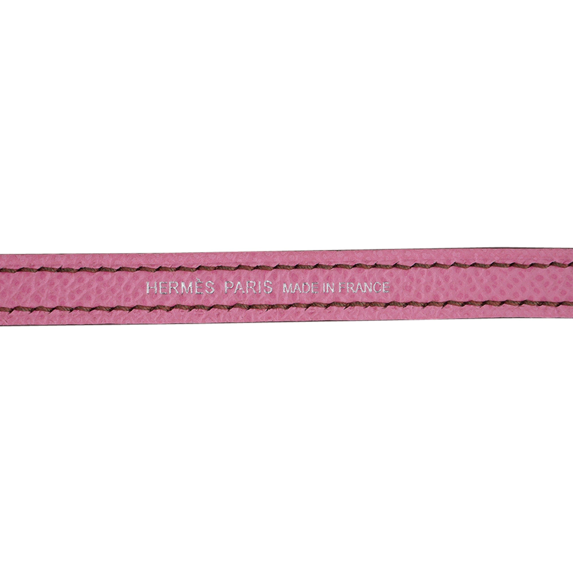 Hermès 5P Bubblegum Pink Epsom Mini Kelly 20 Palladium Hardware