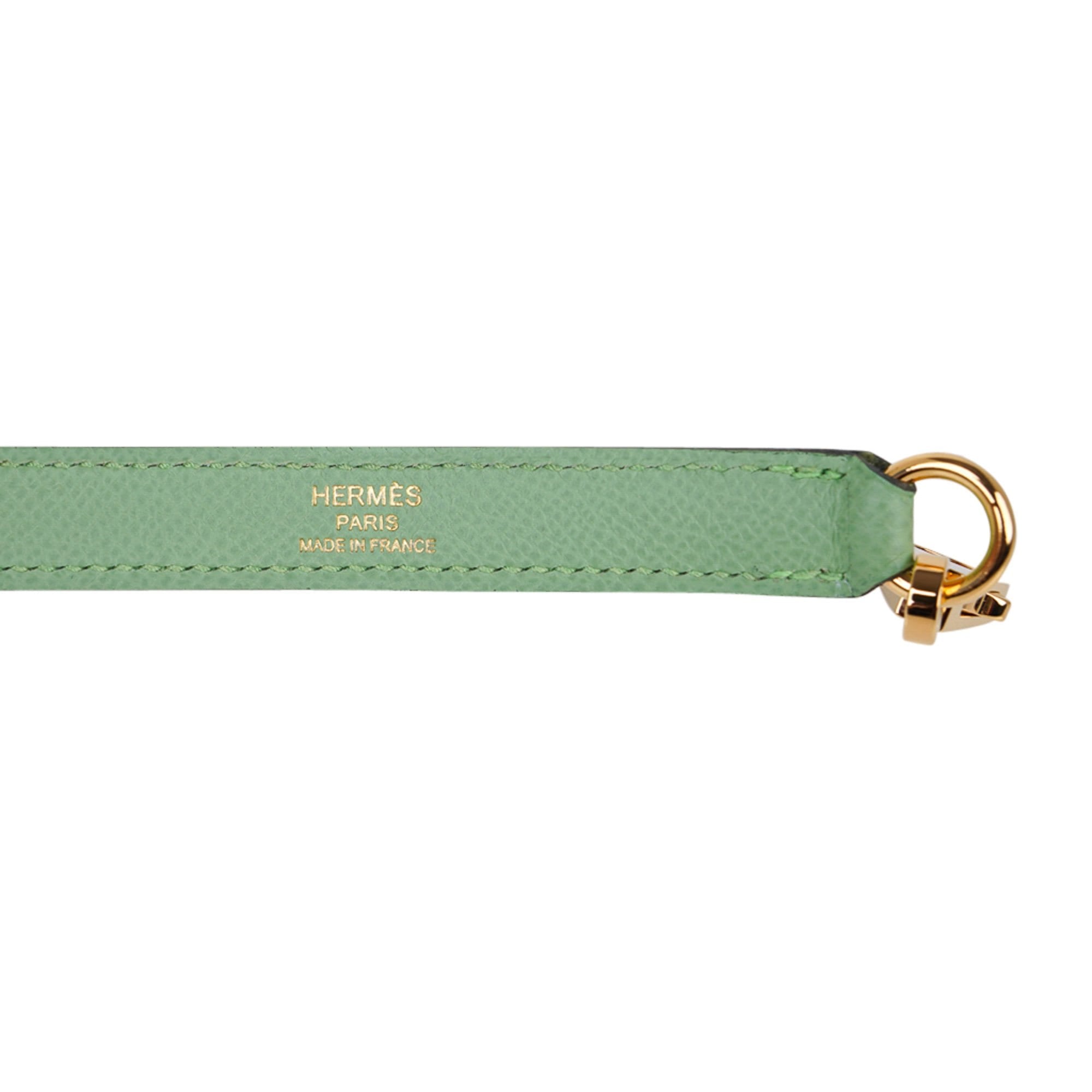 Hermes Kelly Sellier 25 Bag Vert Amande Gold Hardware Epsom Leather –  Mightychic