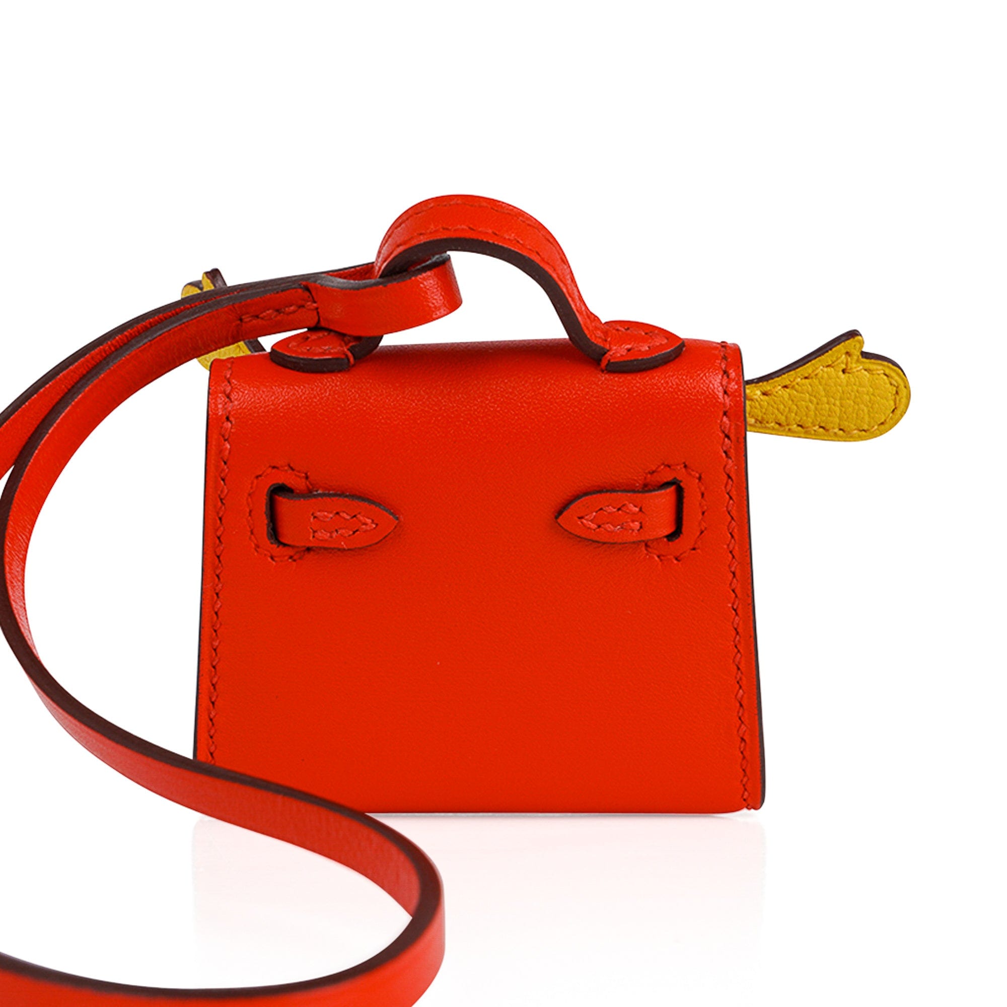 Hermes Quelle Idole Kelly Doll Bag Charm - Vintage Lux