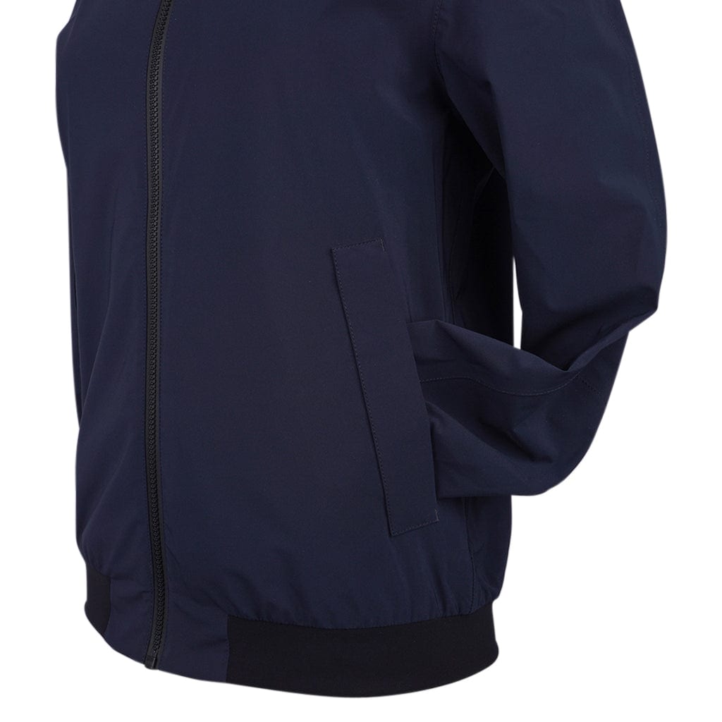 Hermes Ponant Waterproof Jacket Hidden Hoodie XS New w/ Tag