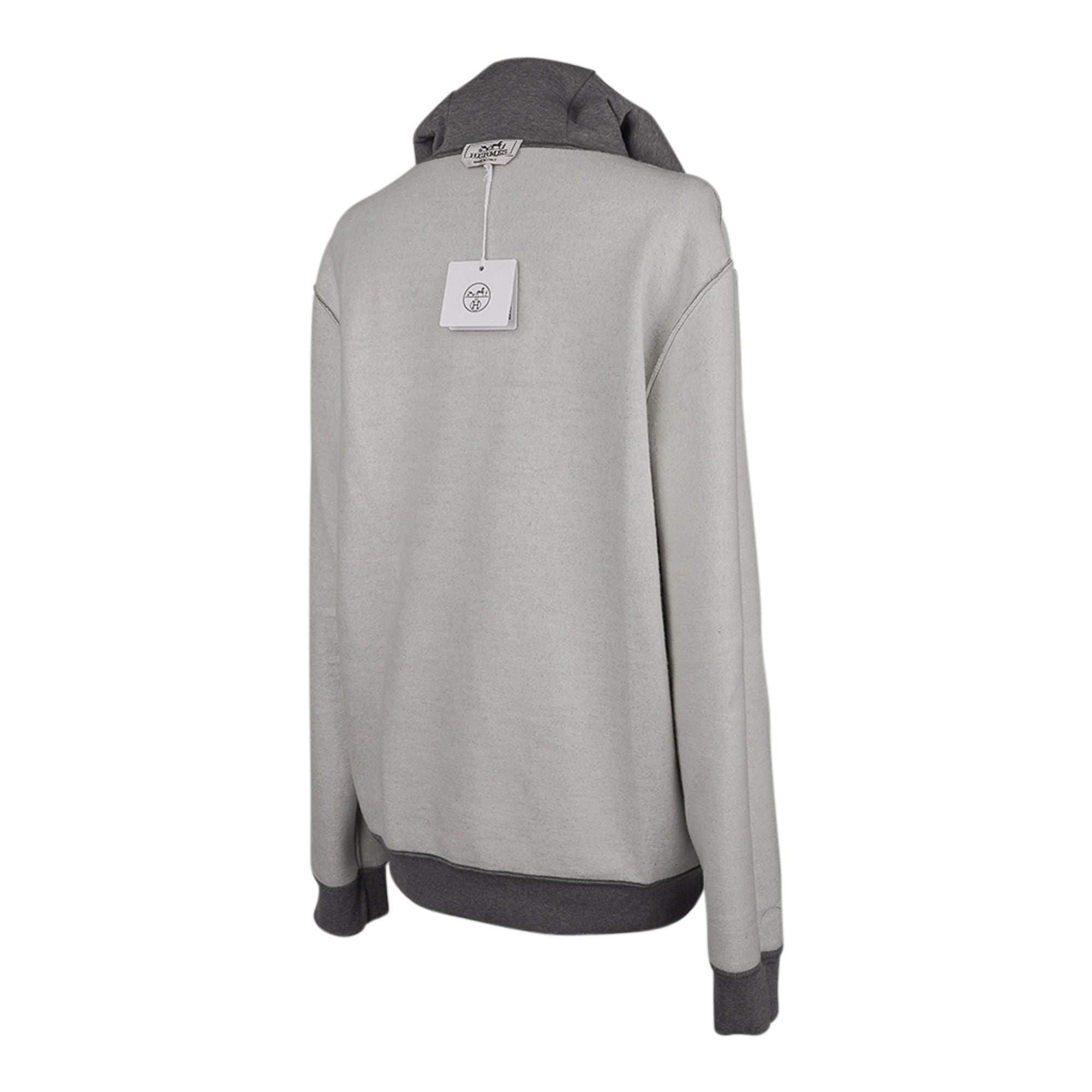 Louis Vuitton Travel Zip Up Hoodie in Grey for Men