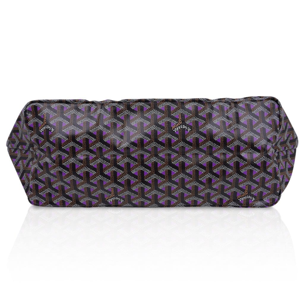 NWT Limited Edition Goyard Saint Louis Claire Voie GM in Purple at 1stDibs