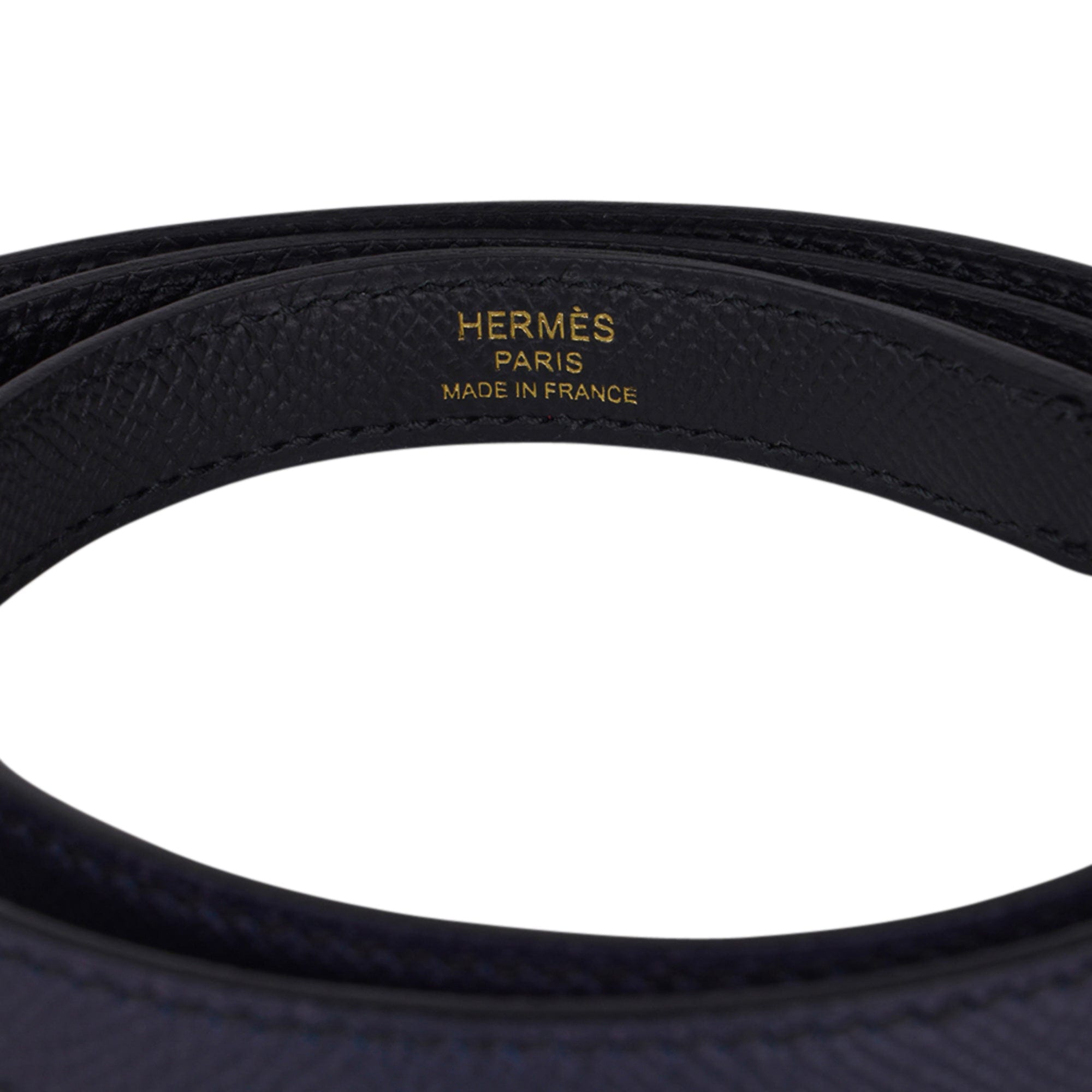 Hermes Kelly 28 Casaque Bag Black / Bleu Indigo Sellier Limited