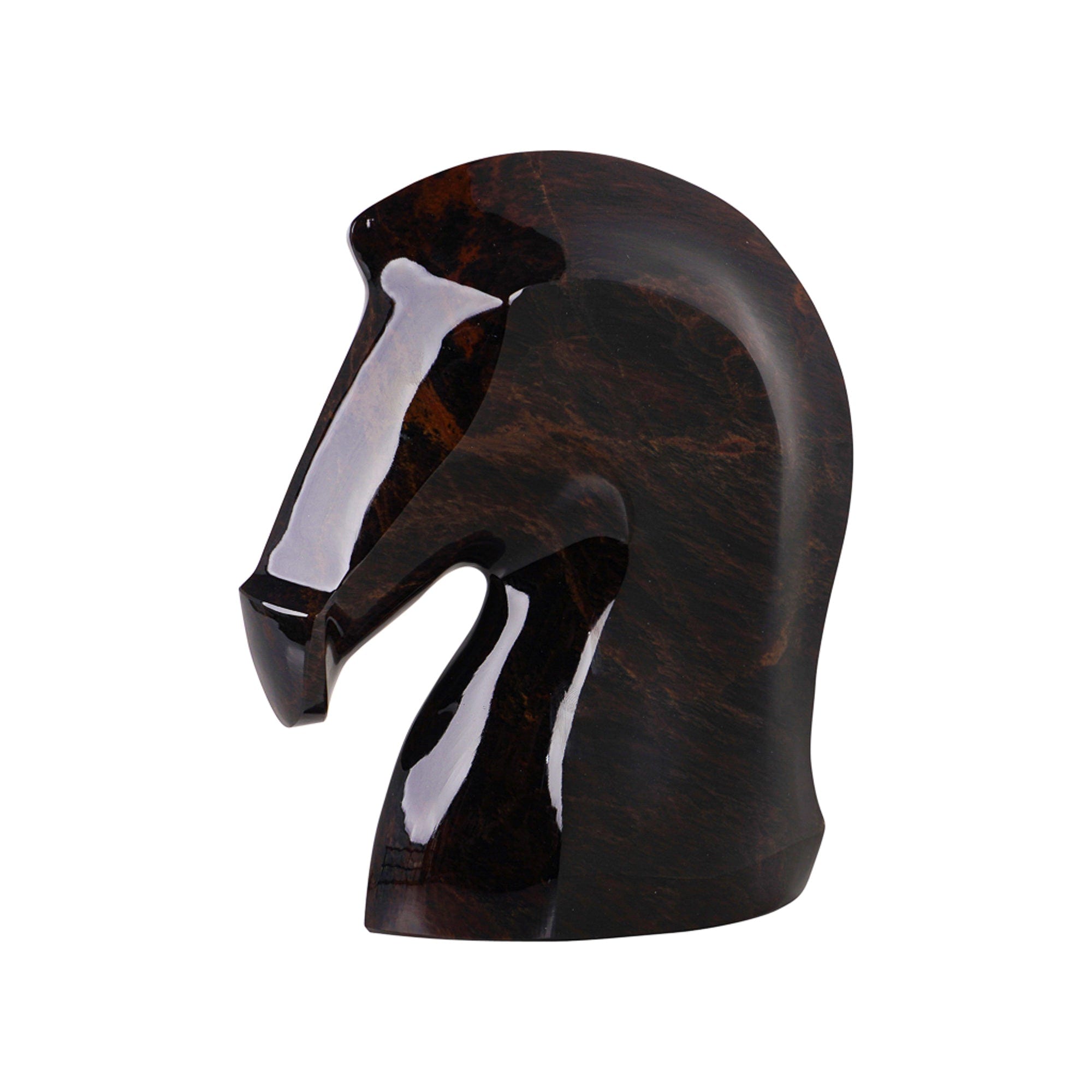Hermes Samarcande Horse Bag Charm Wood Brown 55969359
