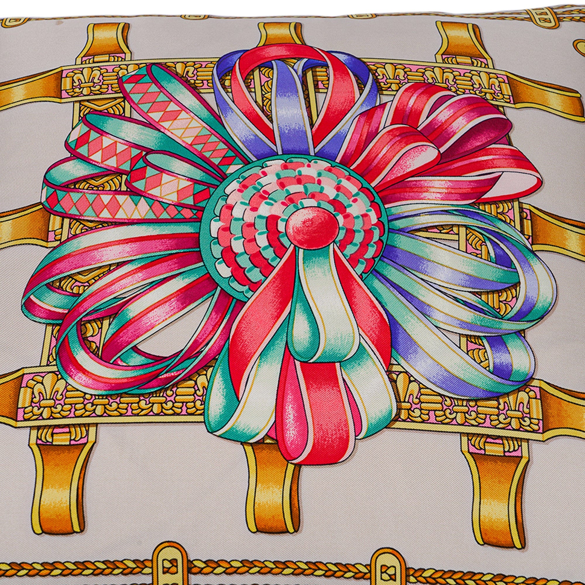 Hermès Les Rubans du Cheval Vintage Silk Scarf | DBLTKE Luxury Consignment Boutique