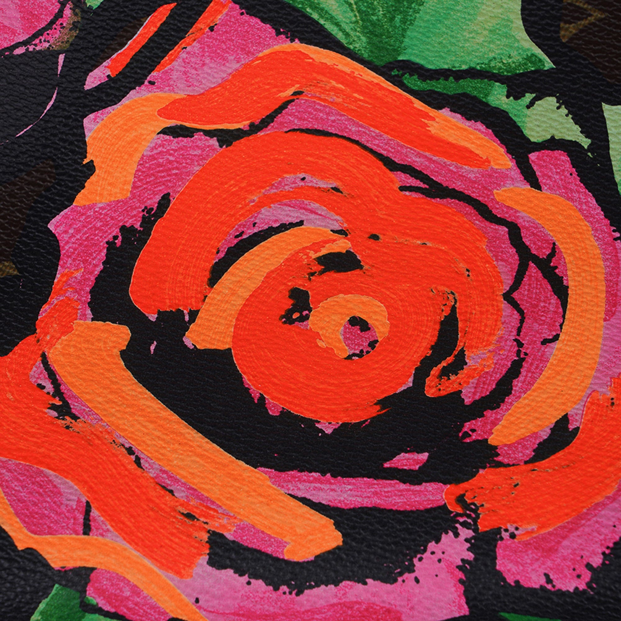 Stephen Sprouse x Louis Vuitton Monogram Roses Keepall 50