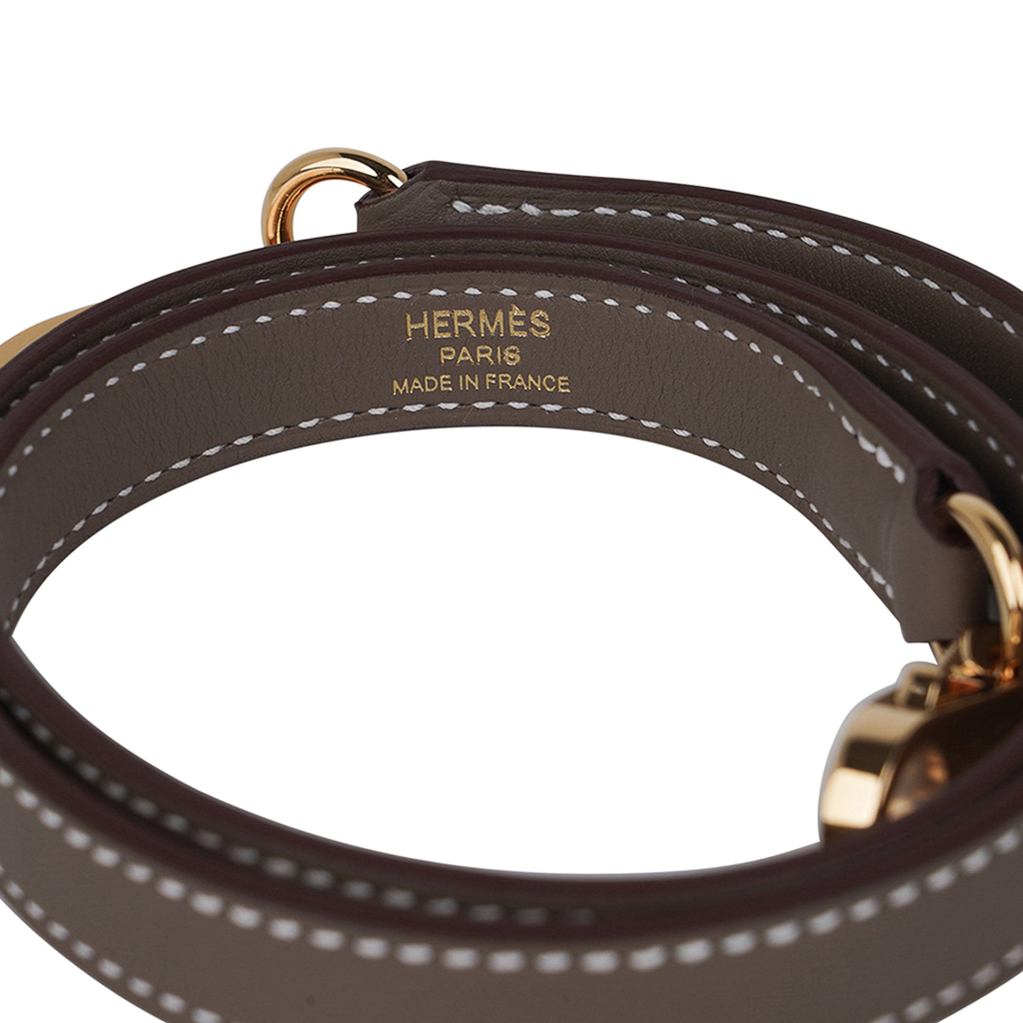 Hermès 24/24 29 Etain Swift and Togo Leather Gold Hardware For Sale at  1stDibs