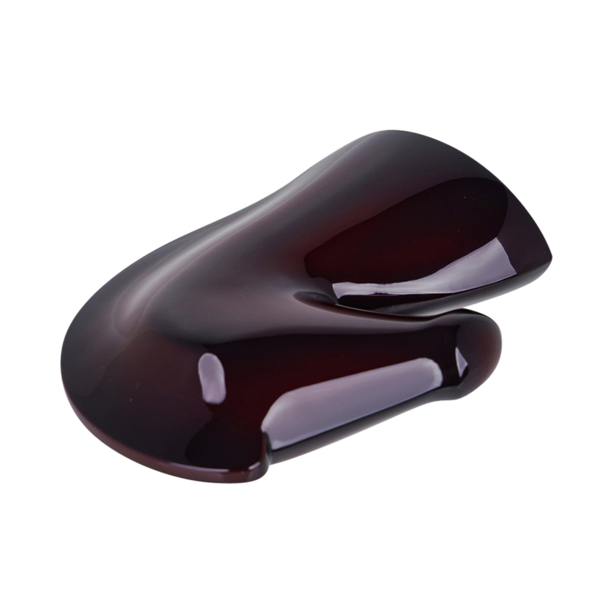 Hermes Samarcande Paperweight Aubergine Lacquered Wood New/ Box