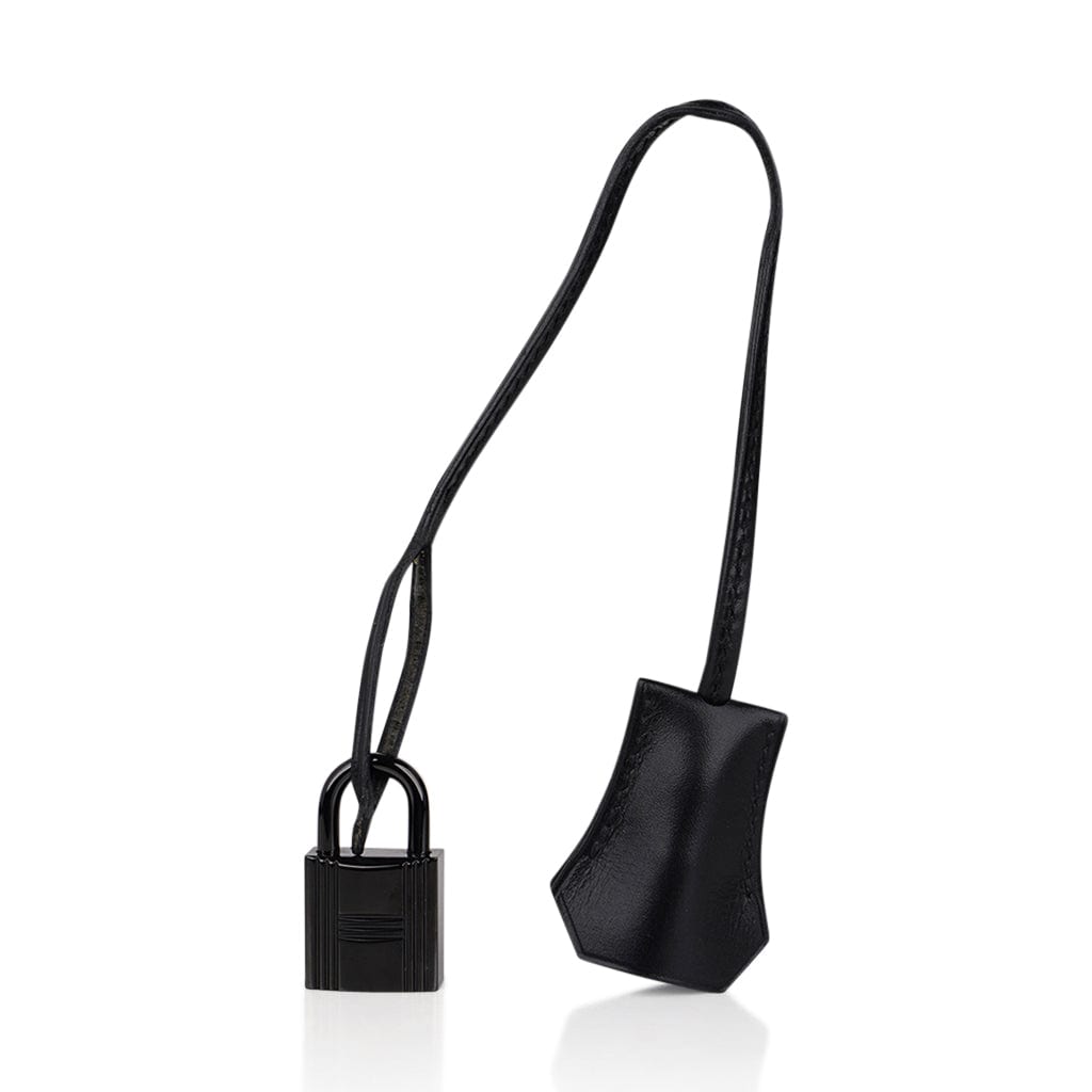 Hermes Birkin 35 Bag So Black Box Leather Limited Edition Very