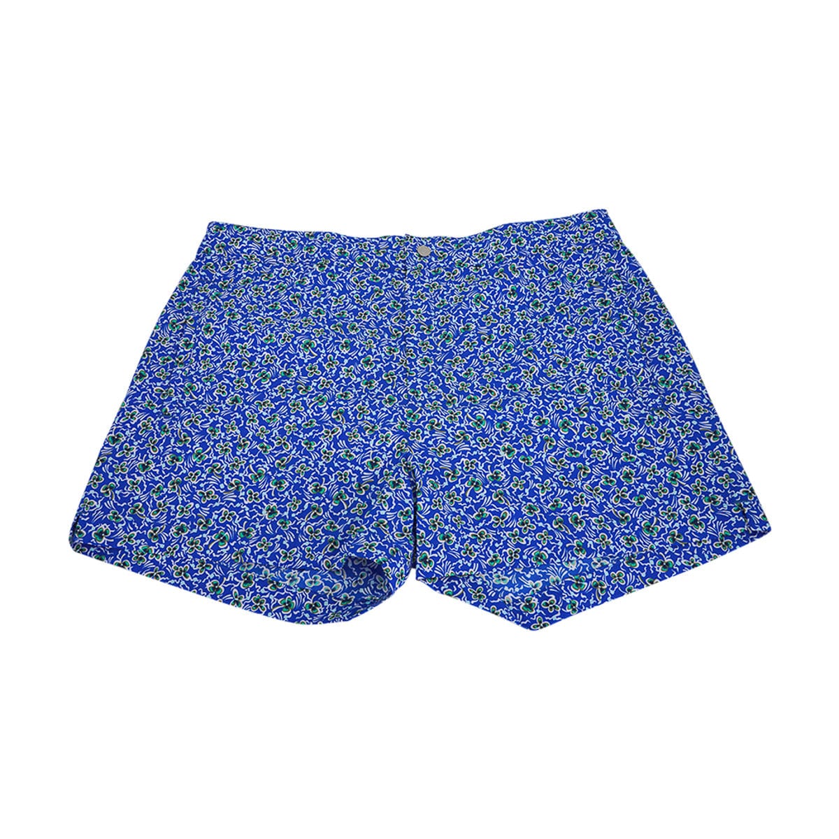Hermes Men's Swim Shorts Bleu Floral M