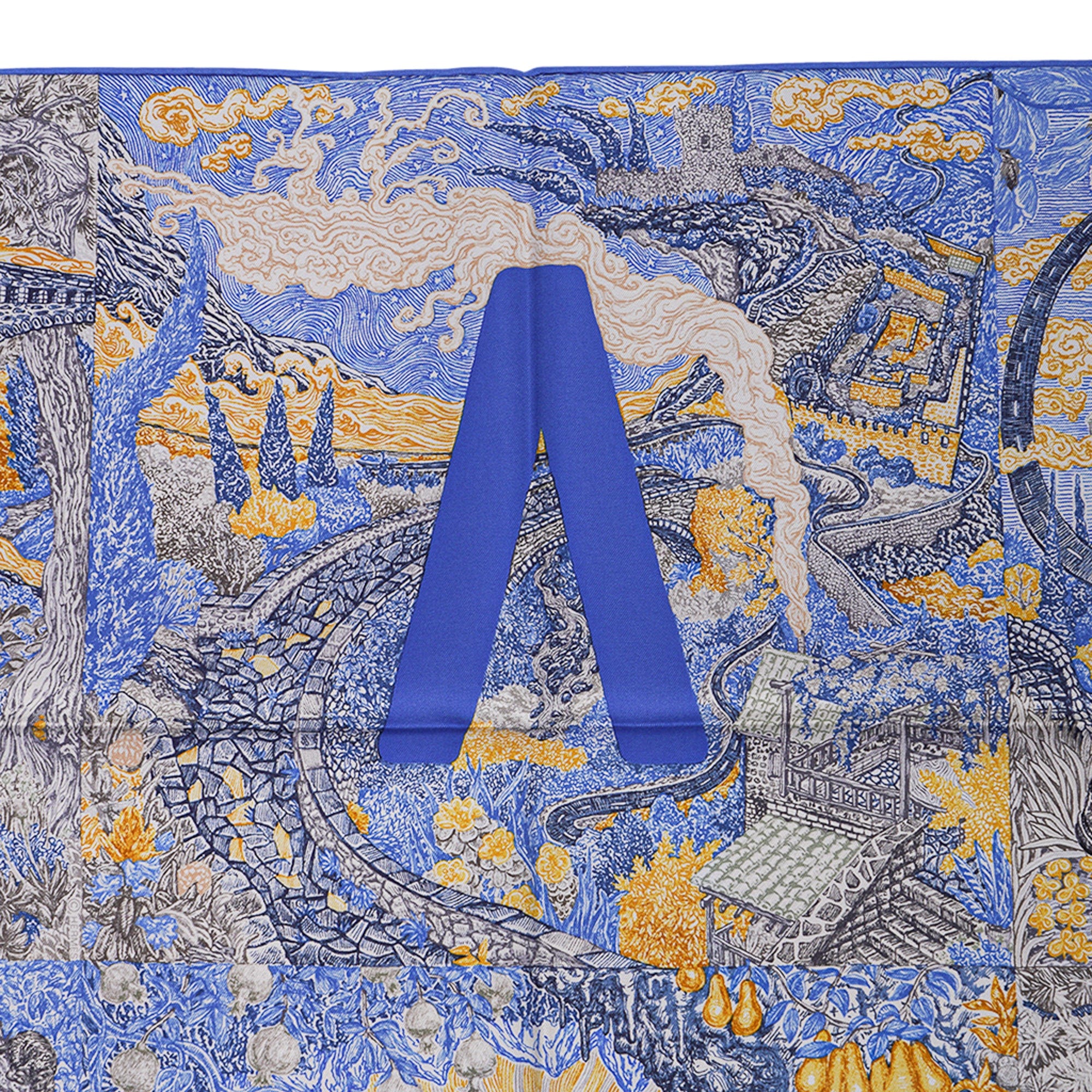 Eleftheria Hermes Scarf by Elias Kafouros – The World of Hermes© Scarves