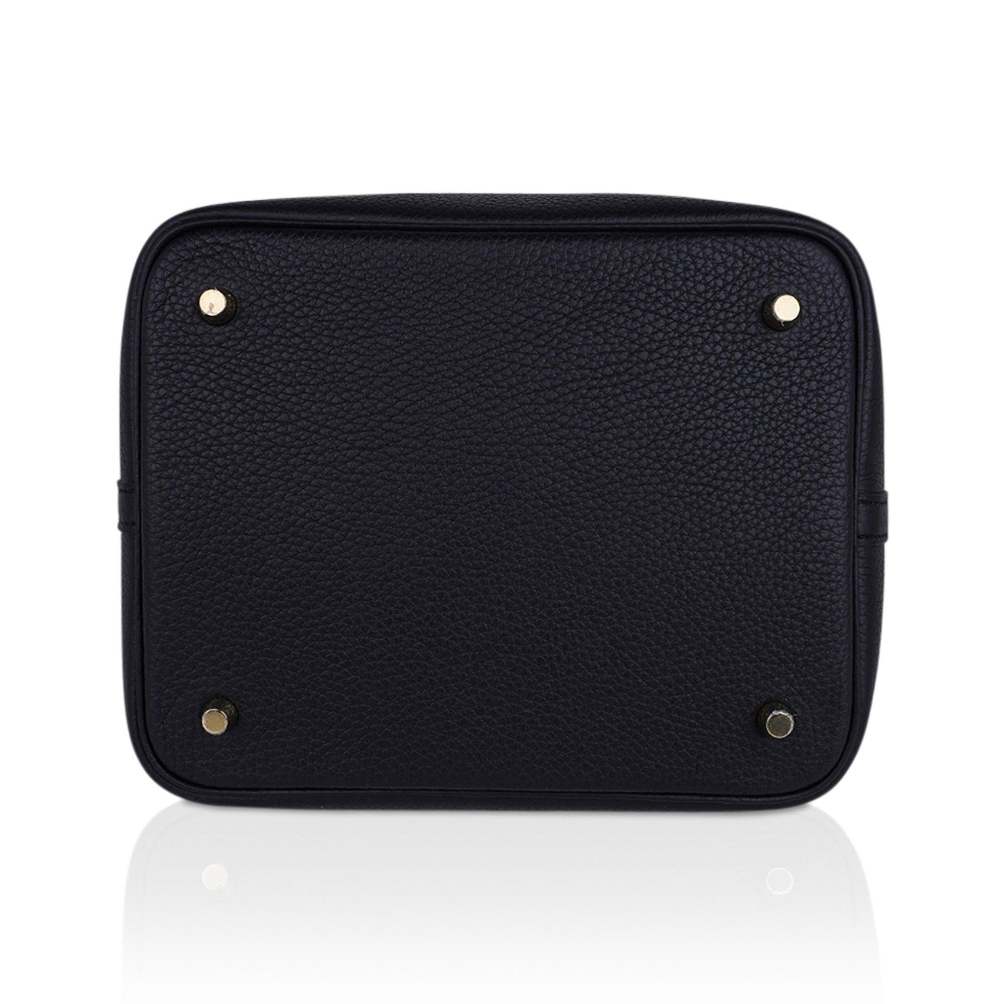 Hermès 2020 Clemence Picotin Lock 22 - Black Handle Bags, Handbags