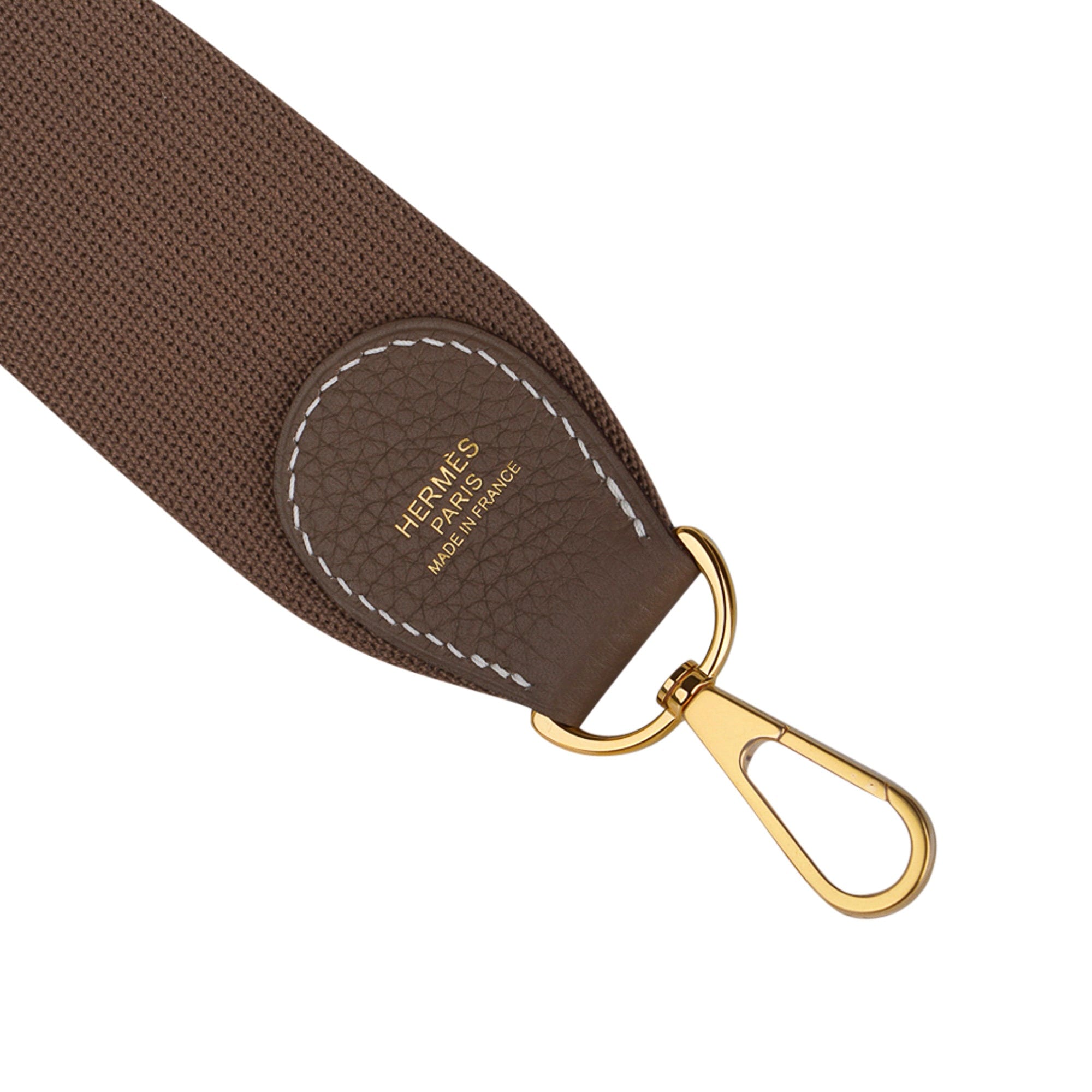Copy of [New] Hermès Etoupe Clemence Evelyne TPM Bag Gold Hardware