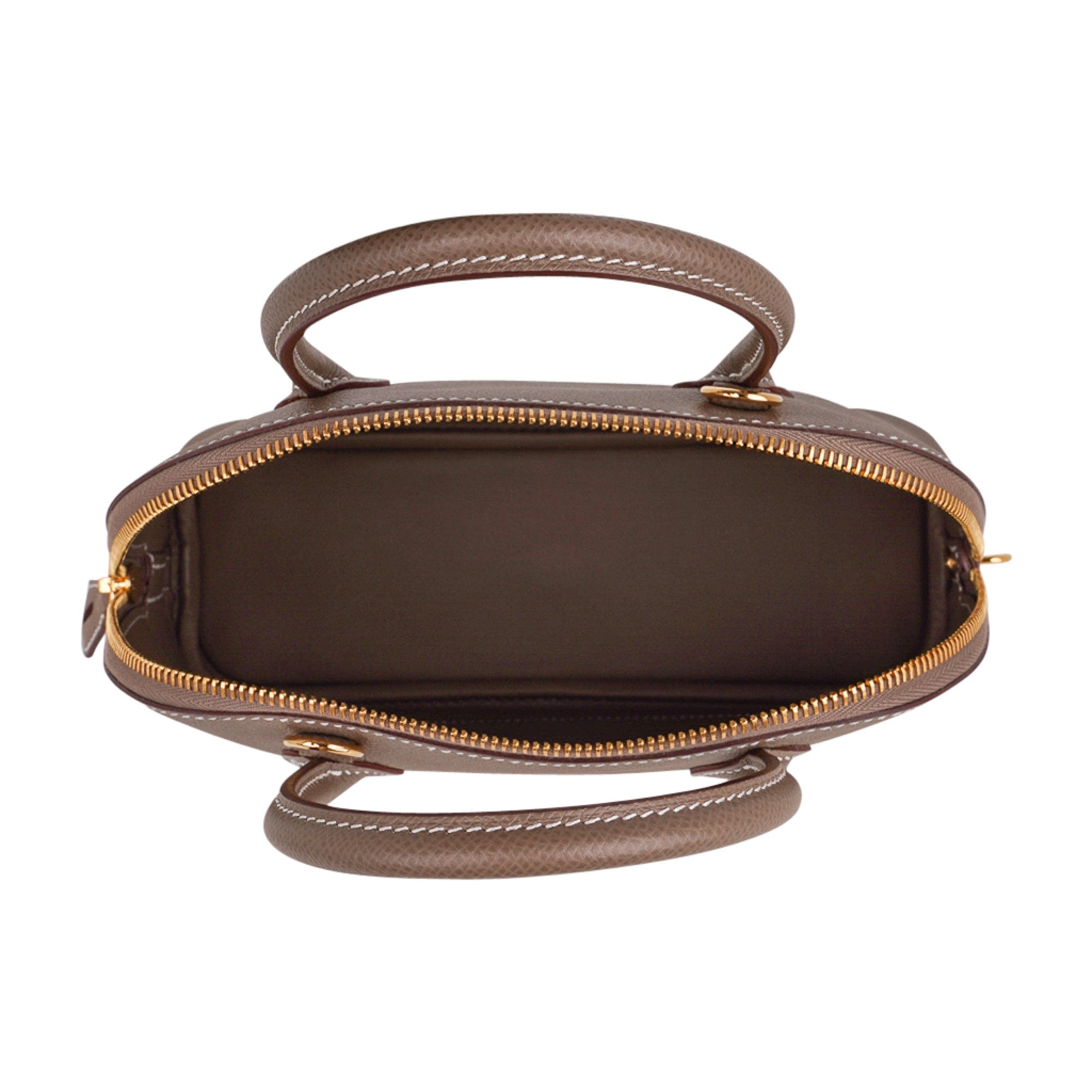 Hermes Bolide bag 1923 25 Craie Epsom leather Gold hardware