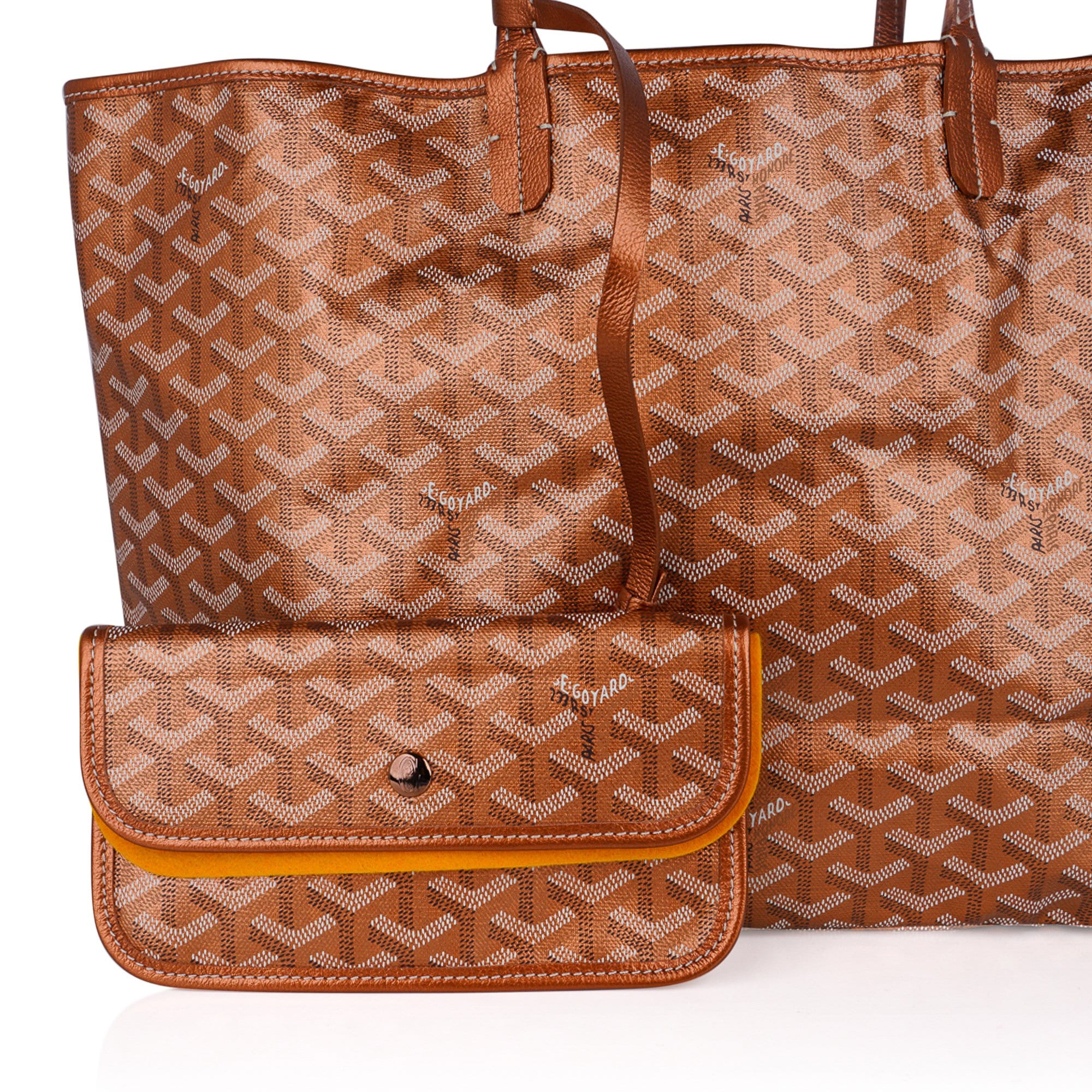 Goyard Saint Louis Metallic Bronze PM Tote Bag Limited Edition 2021 Ne –  Mightychic
