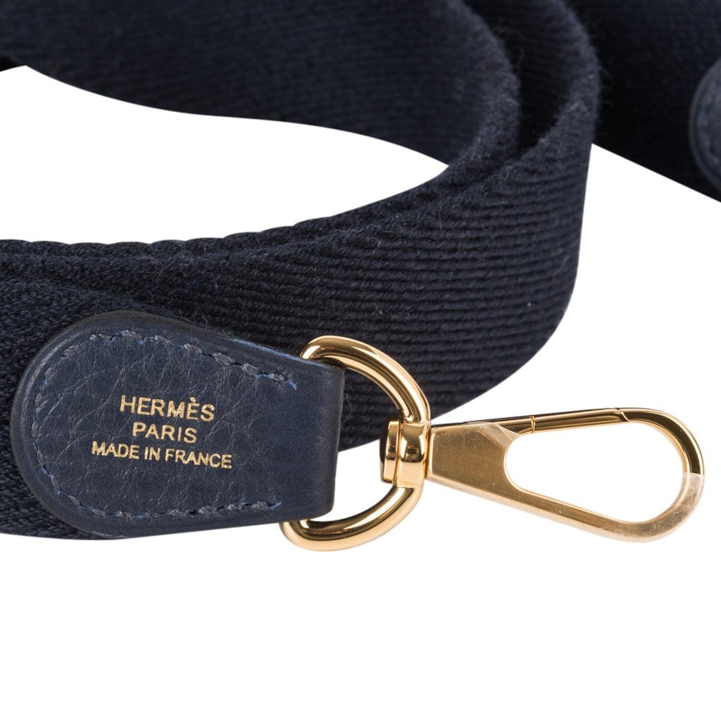 Hermès // 2021 Bleu Nuit Mini Evelyne Clemence TPM Bag – VSP