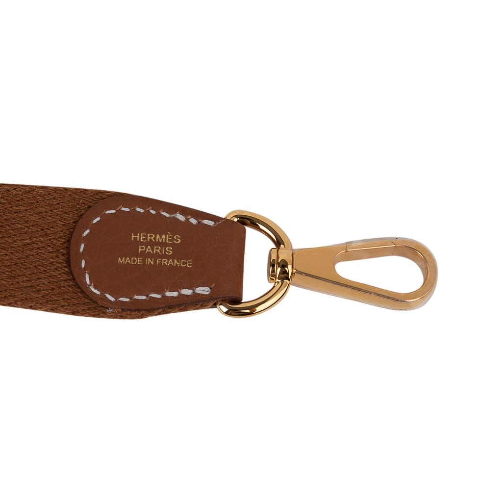Hermes Evelyne III PM Gold Grizzly and Chamois Swift Gold Hardware