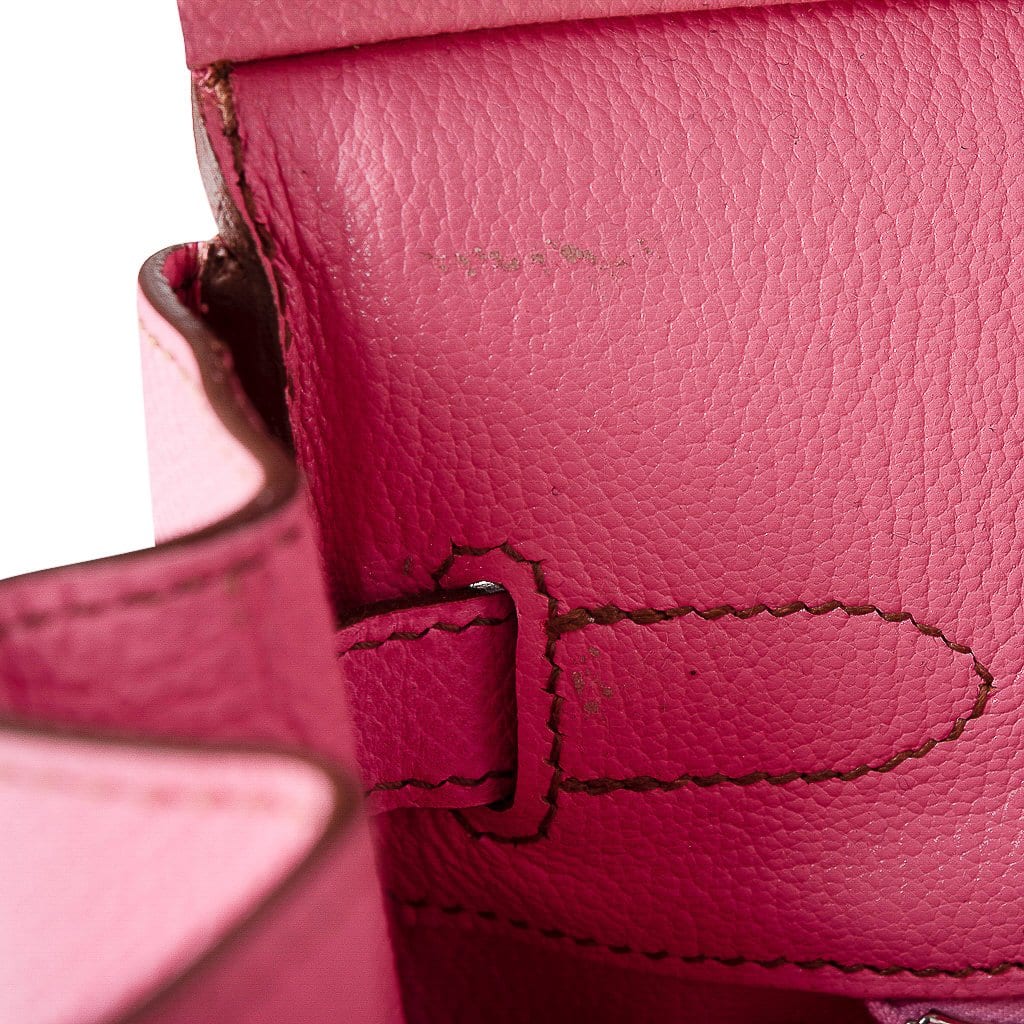 Hermes Birkin 30 Bag 5P Pink Epsom Palladium Hardware – Mightychic