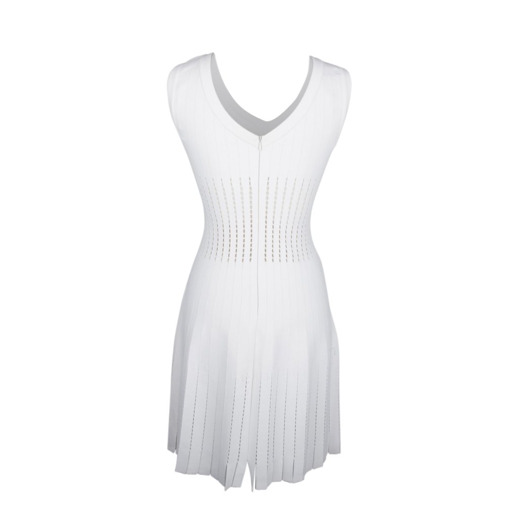 Azzedine Alaia Dress White 40 / 6